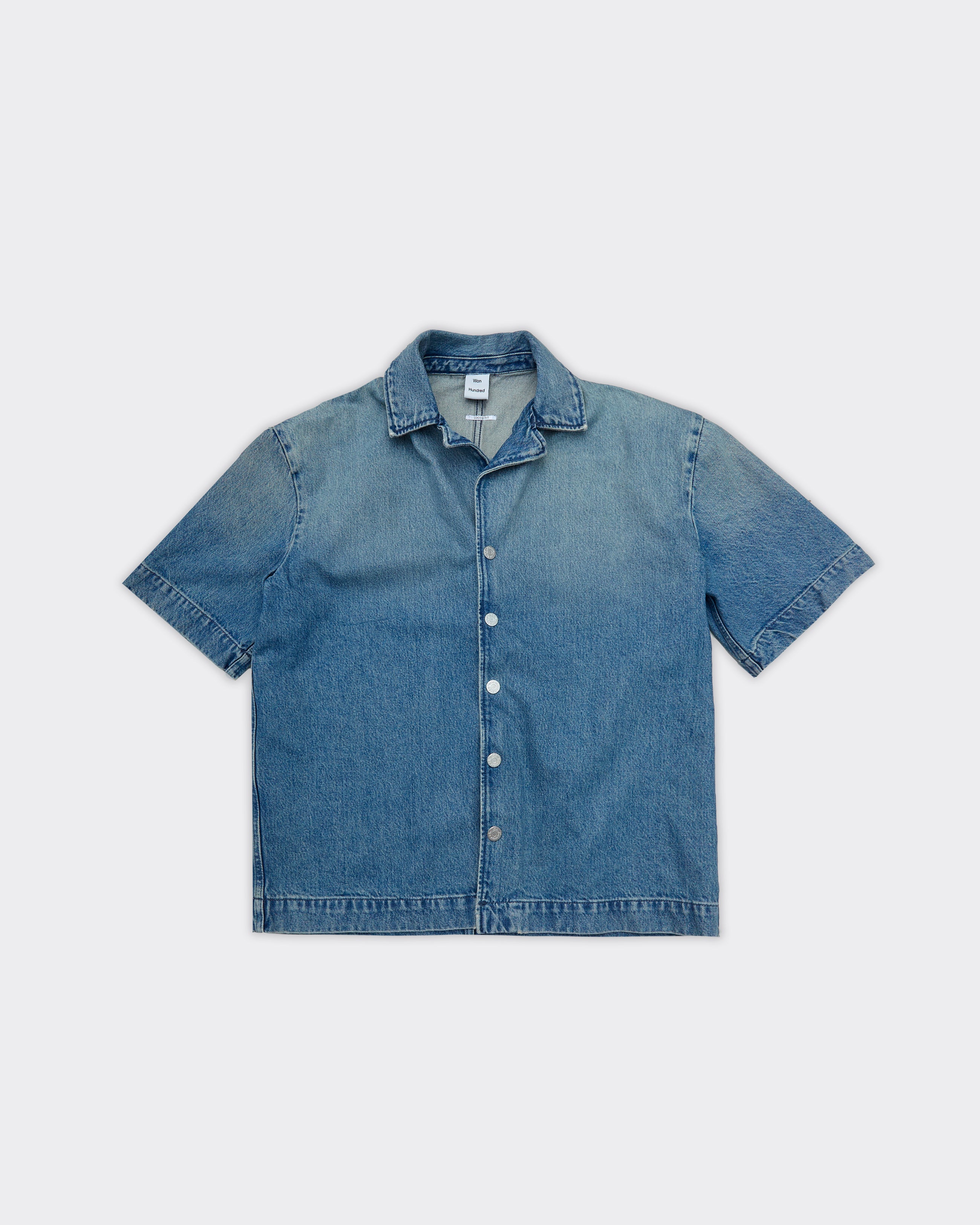Camicia Desmond Denim 80s Light Blue