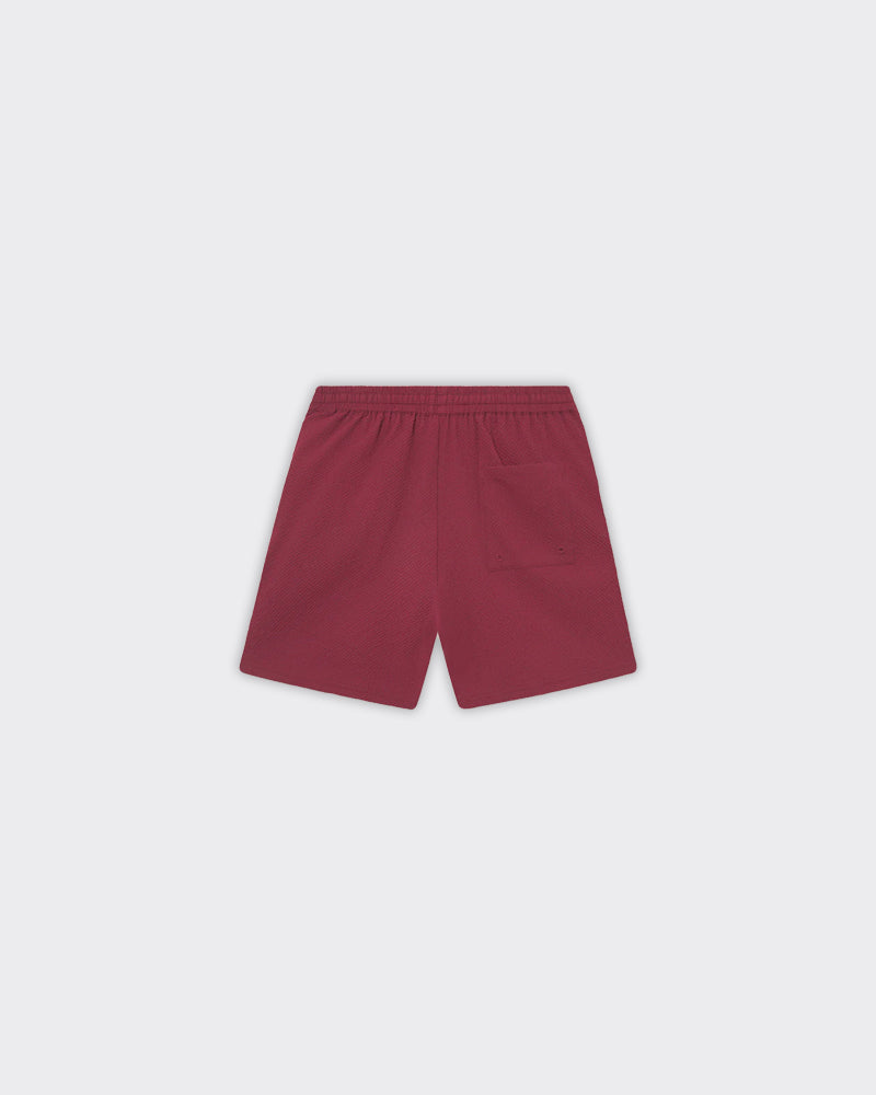Swim Shorts 2.0 Stan Seersucker Rosso
