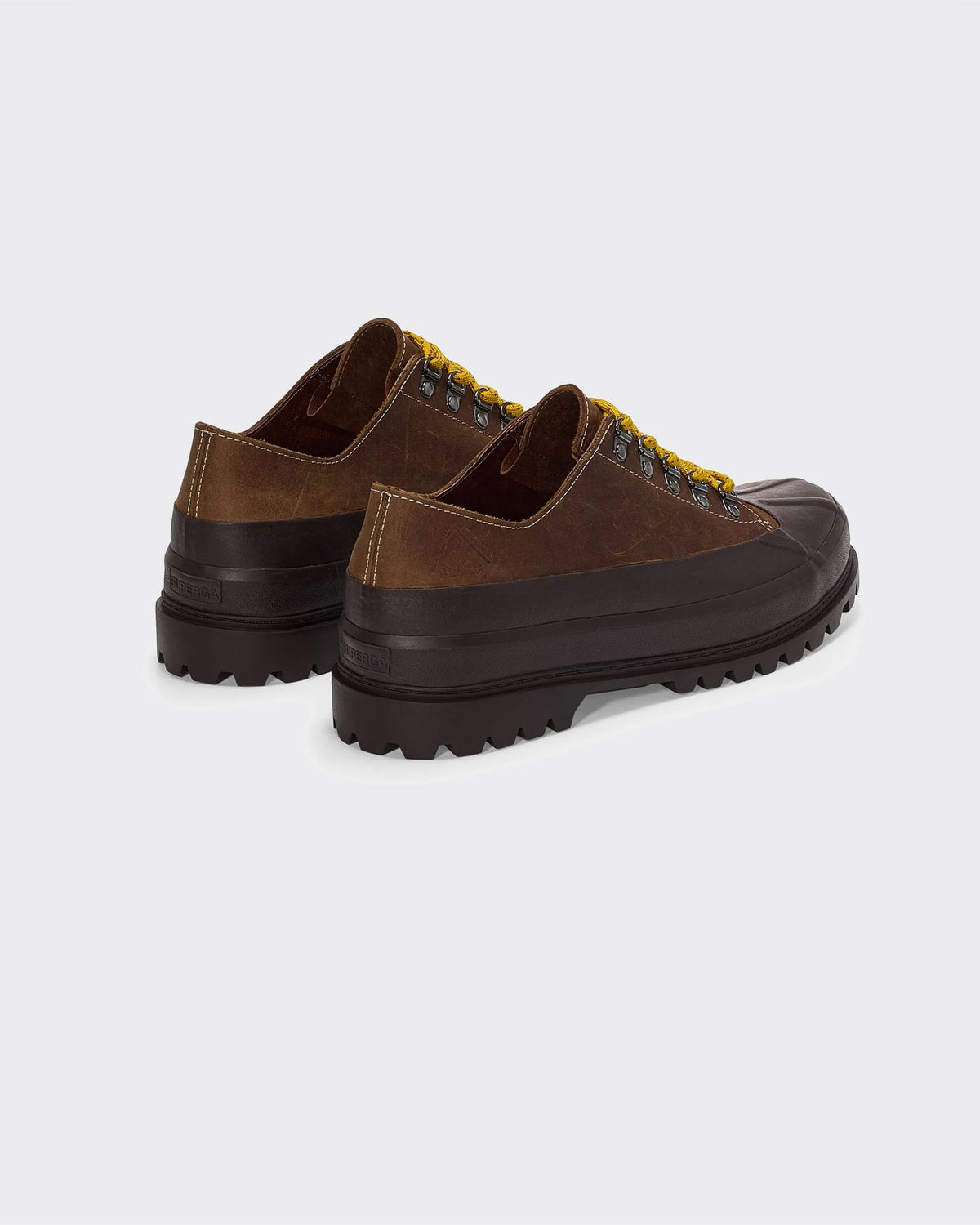 Sneakers 3345 Alpina Duck Crazy Horse Low Cut Brown Horse/Black