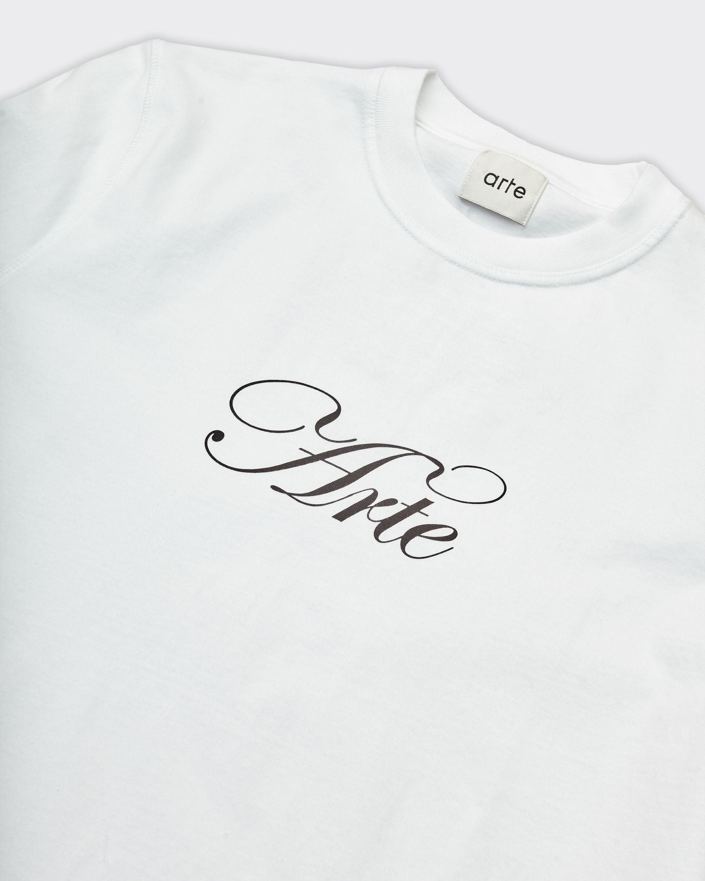 T-Shirt Script Logo Bianca