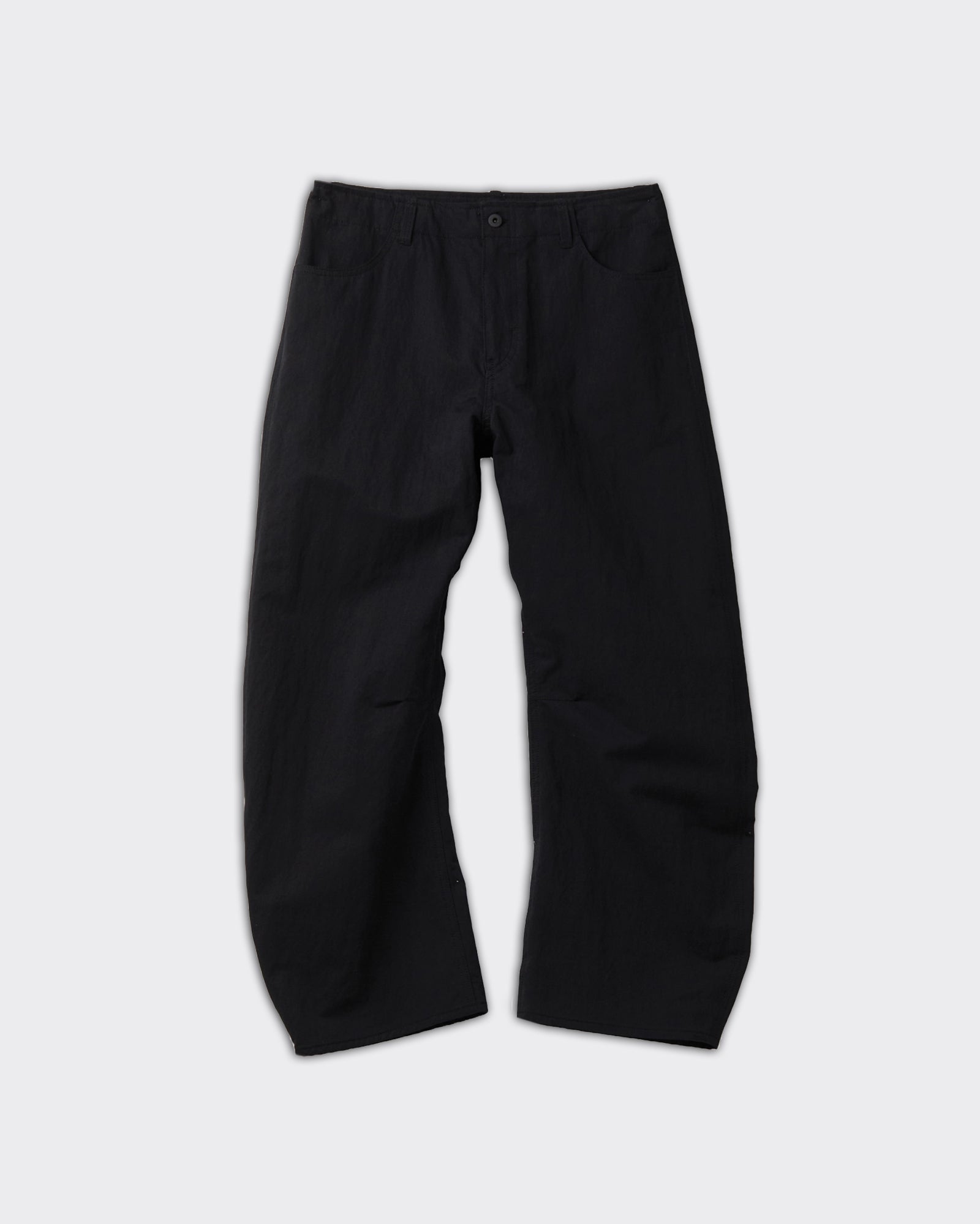 Pantalone Deep Curved Cotton Blend Nero