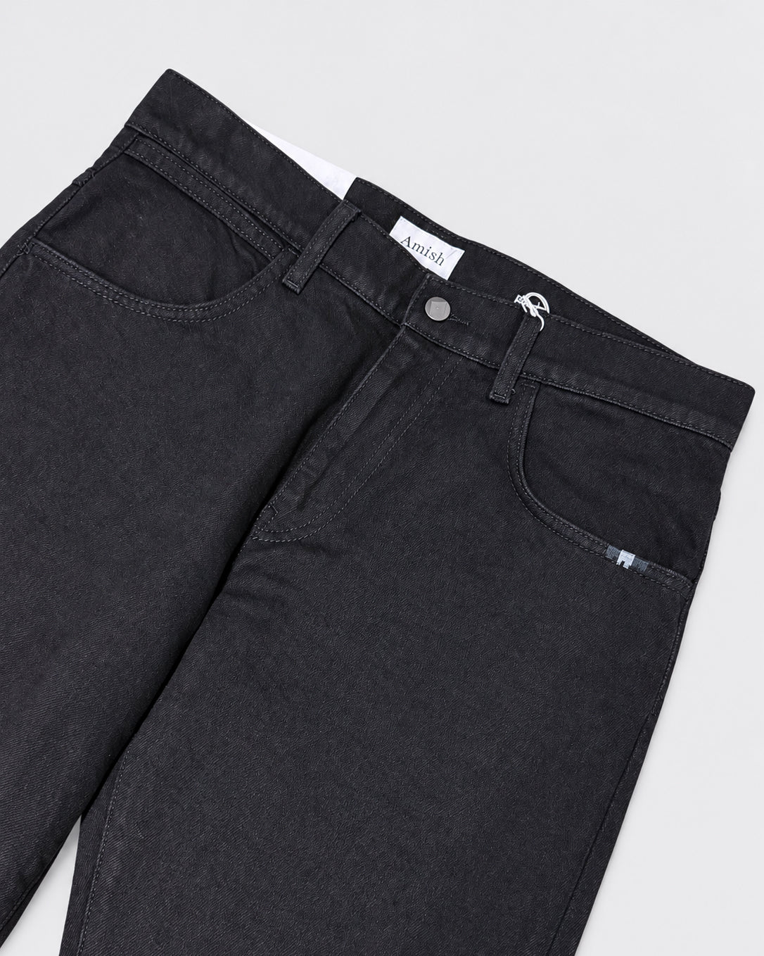 Jeans James Rinse Denim Nero