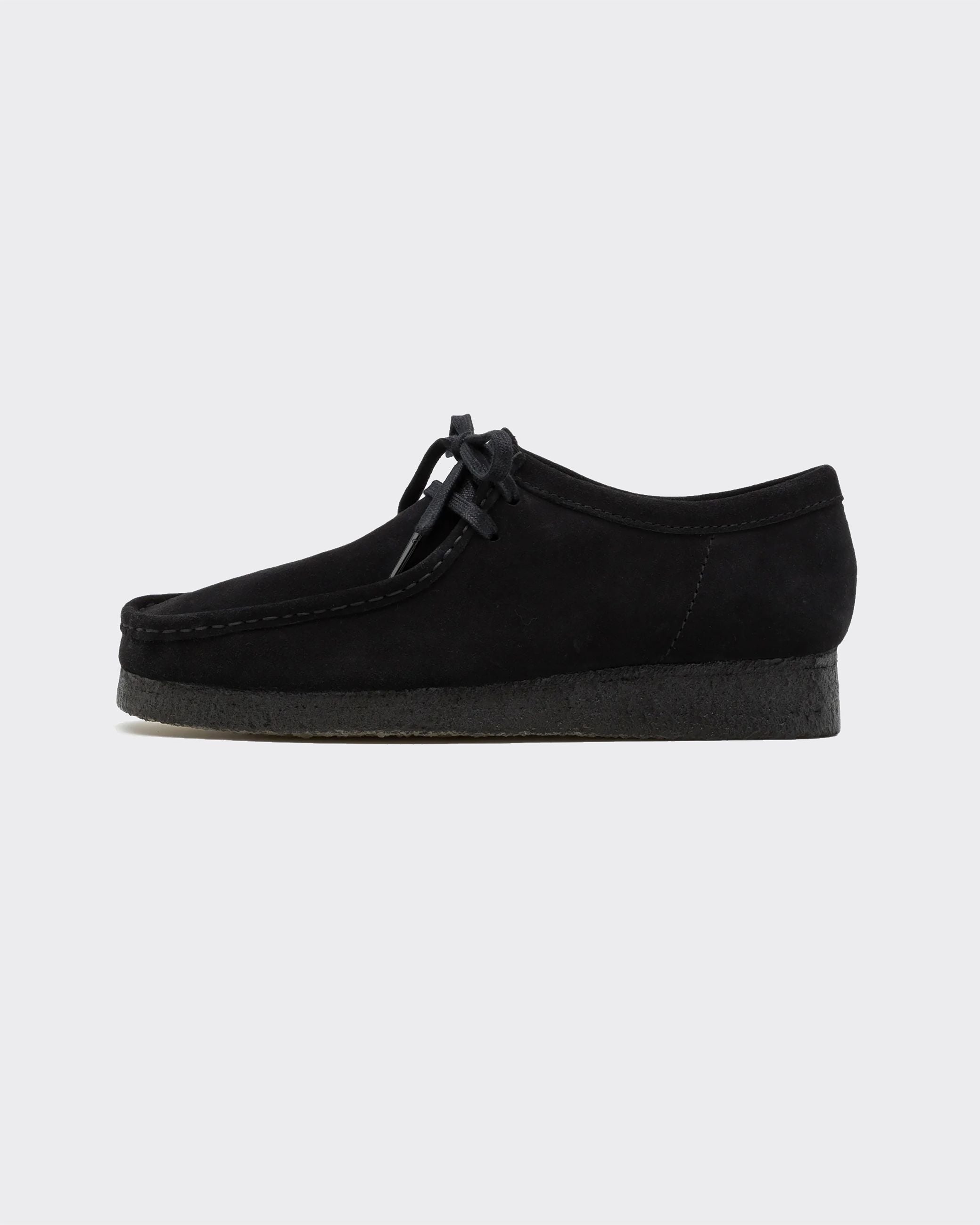 Sneakers Wallabee Suede Nere