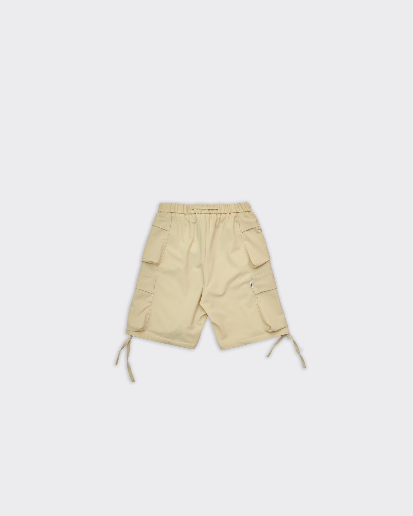 Cargo Fit Ivory Bermuda Shorts