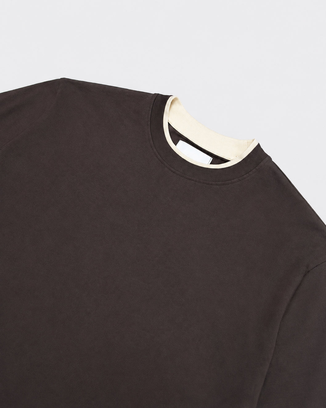 Longsleeve Venezia Double Laye Cioccolato/Avorio