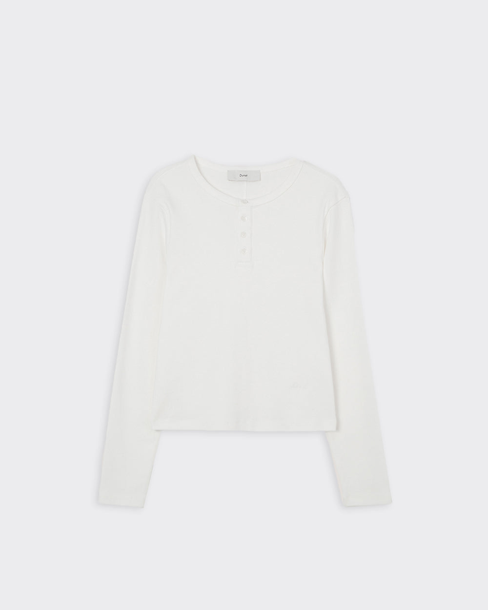 Longsleeve Unisex Henry-Neck Bianca