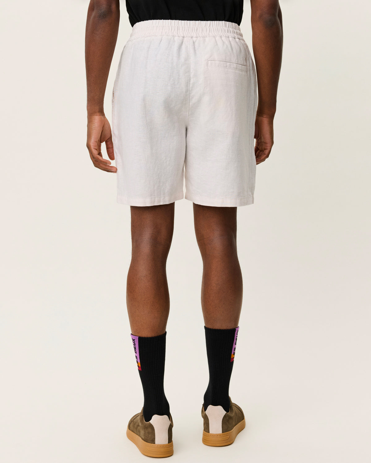 Shorts Otto Linen Eggnog White