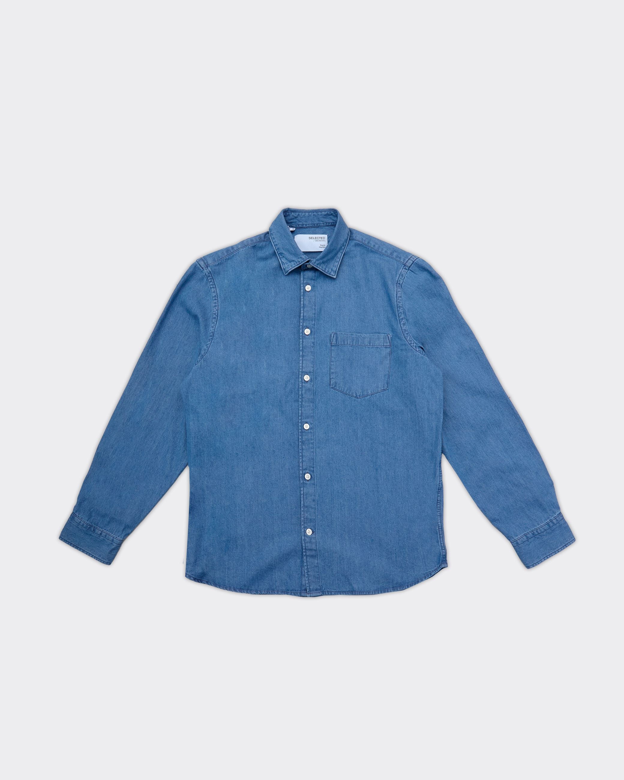 Camicia Denim Carlo Blu