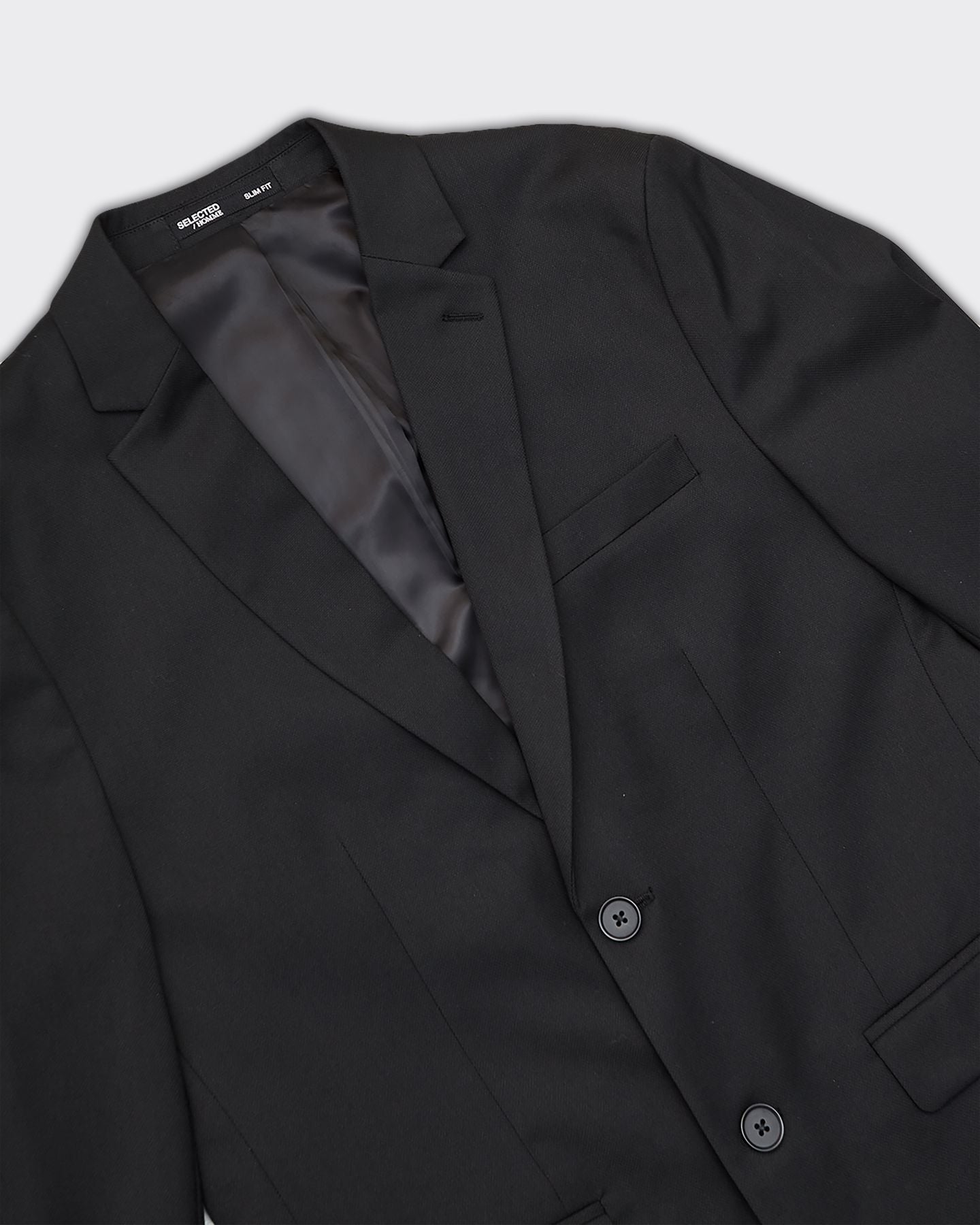 CEDRIC STRUCTURE Slim Blazer Black