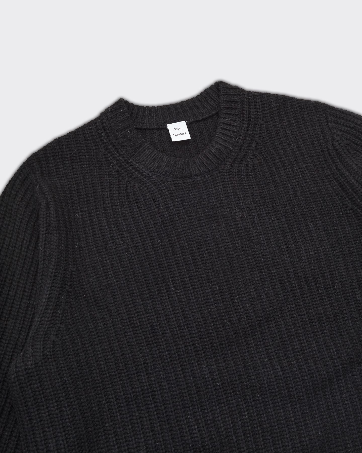 Maglione Rib Bently Nero