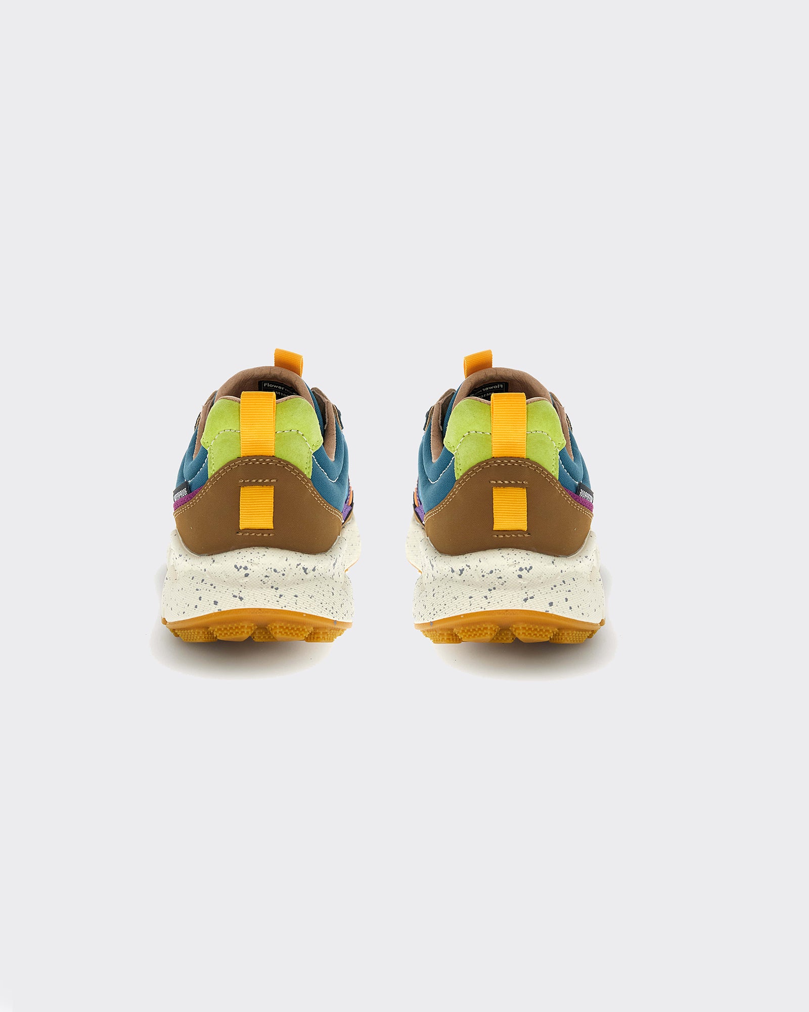 Sneakers Iwano 2 Uni Waterproof Suede-Nylon Brown/Orange/Violet