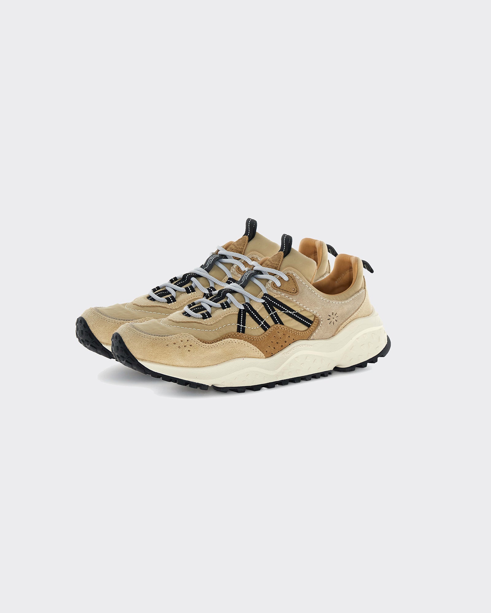 Sneakers Sanchia Uni Cow Velour-Nylon Desert/Brown/Beige