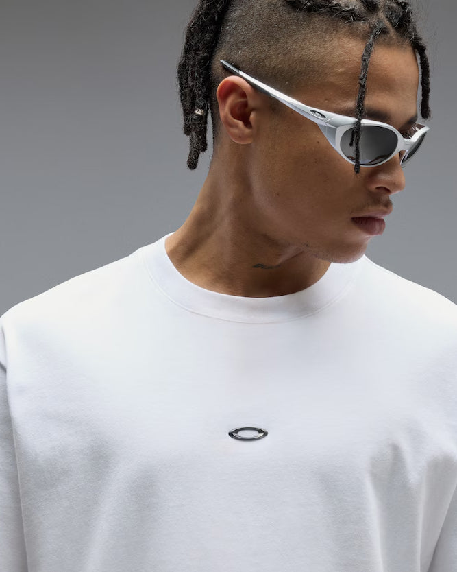 T-Shirt Metal Rise Bianca