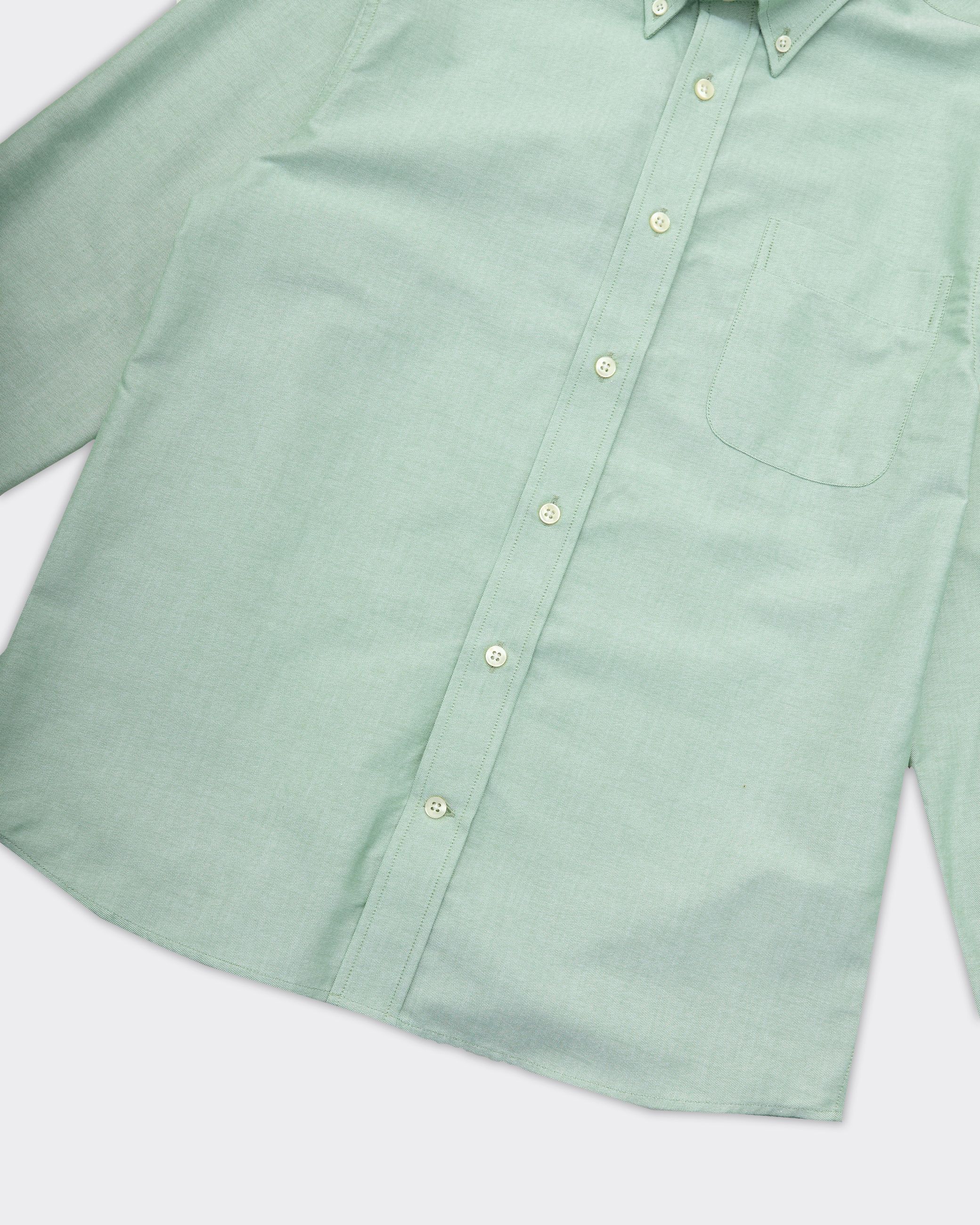 Whaleback Botton Down Shirt Green