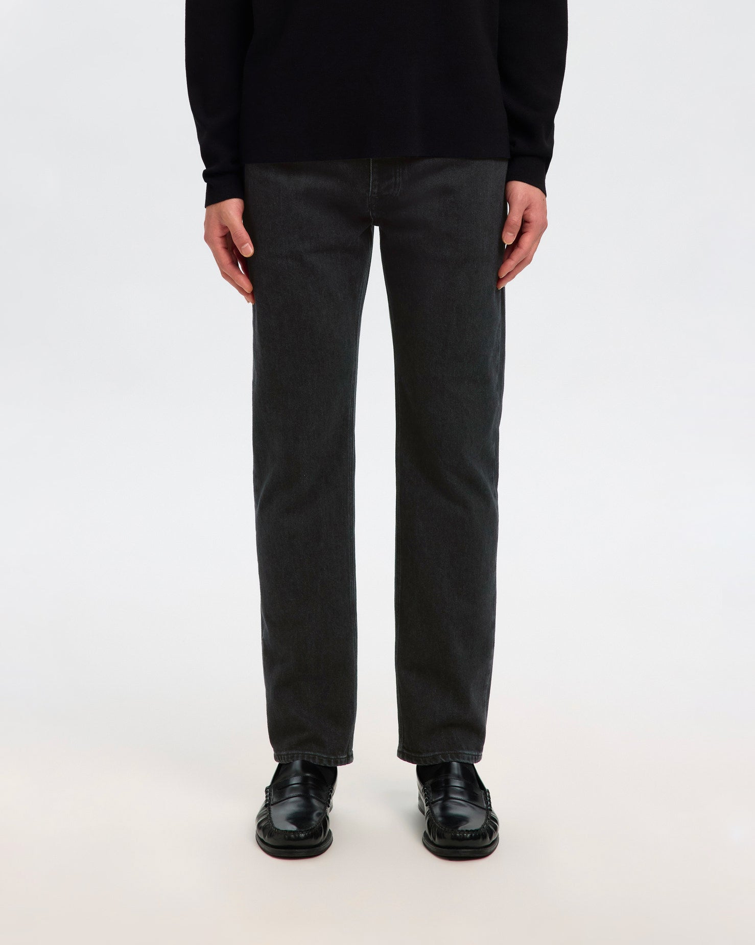 Jeans Loose Ben Kori Denim Nero