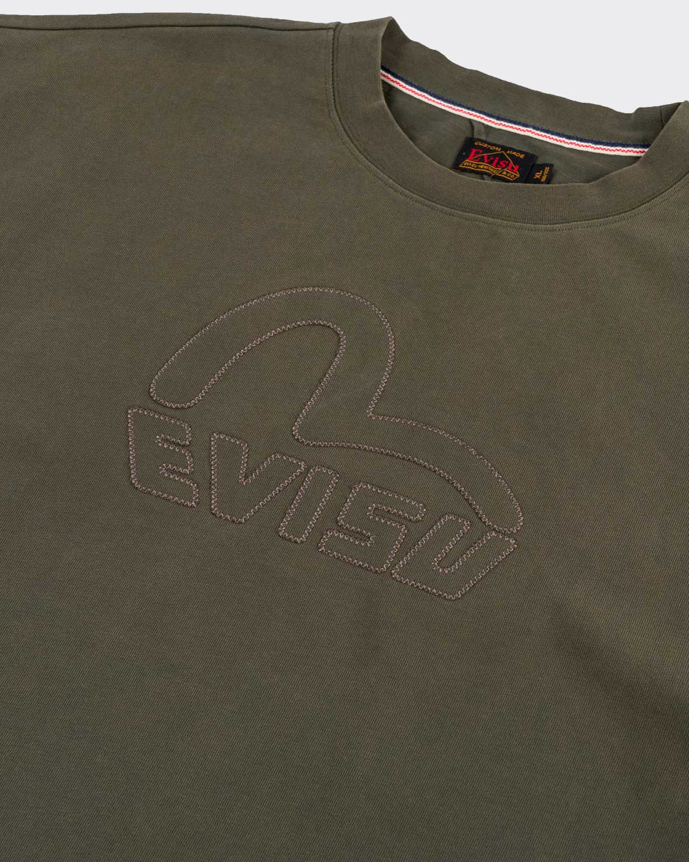 T-Shirt Seagull Applique Charcoal