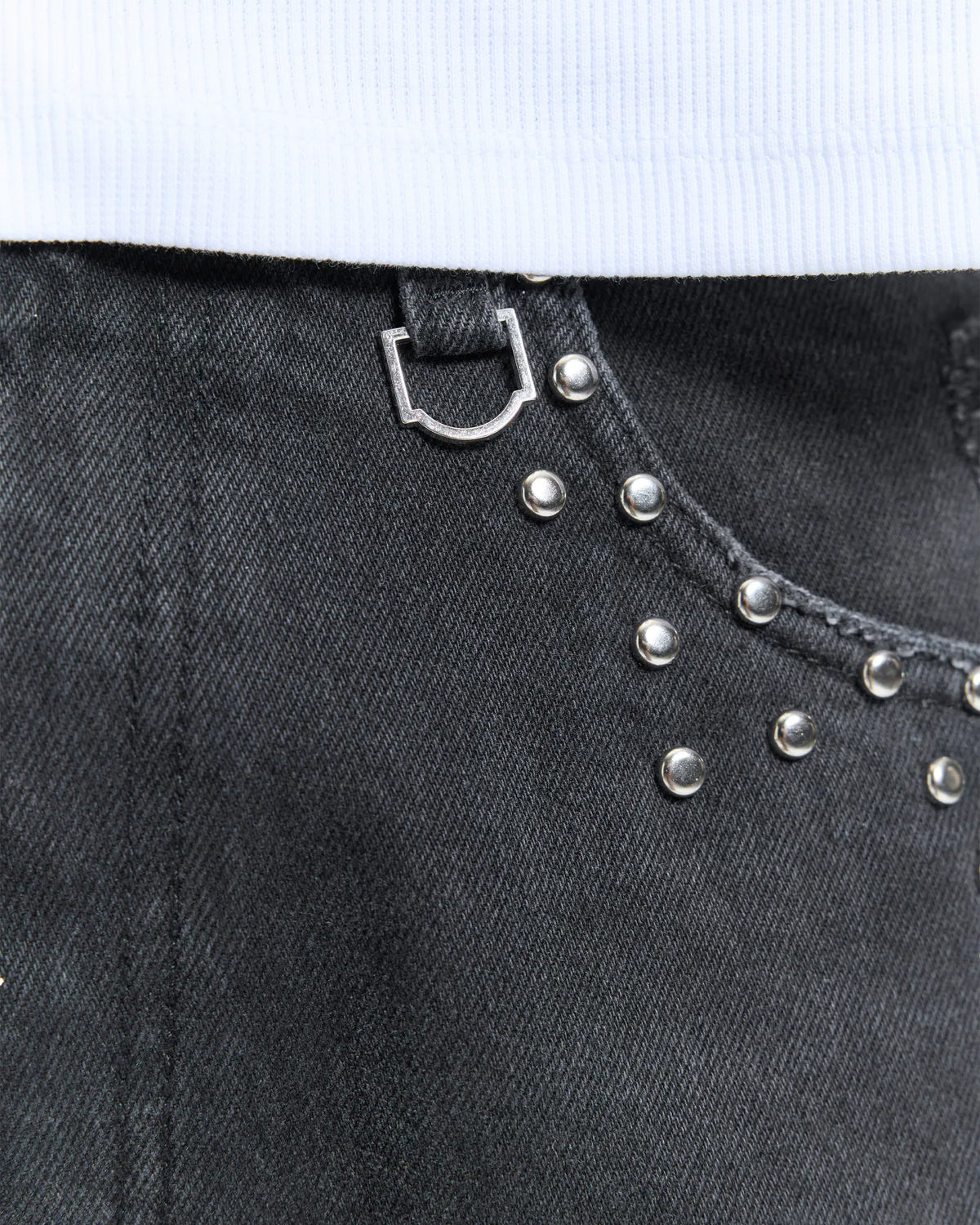 Jorts Studded Nero