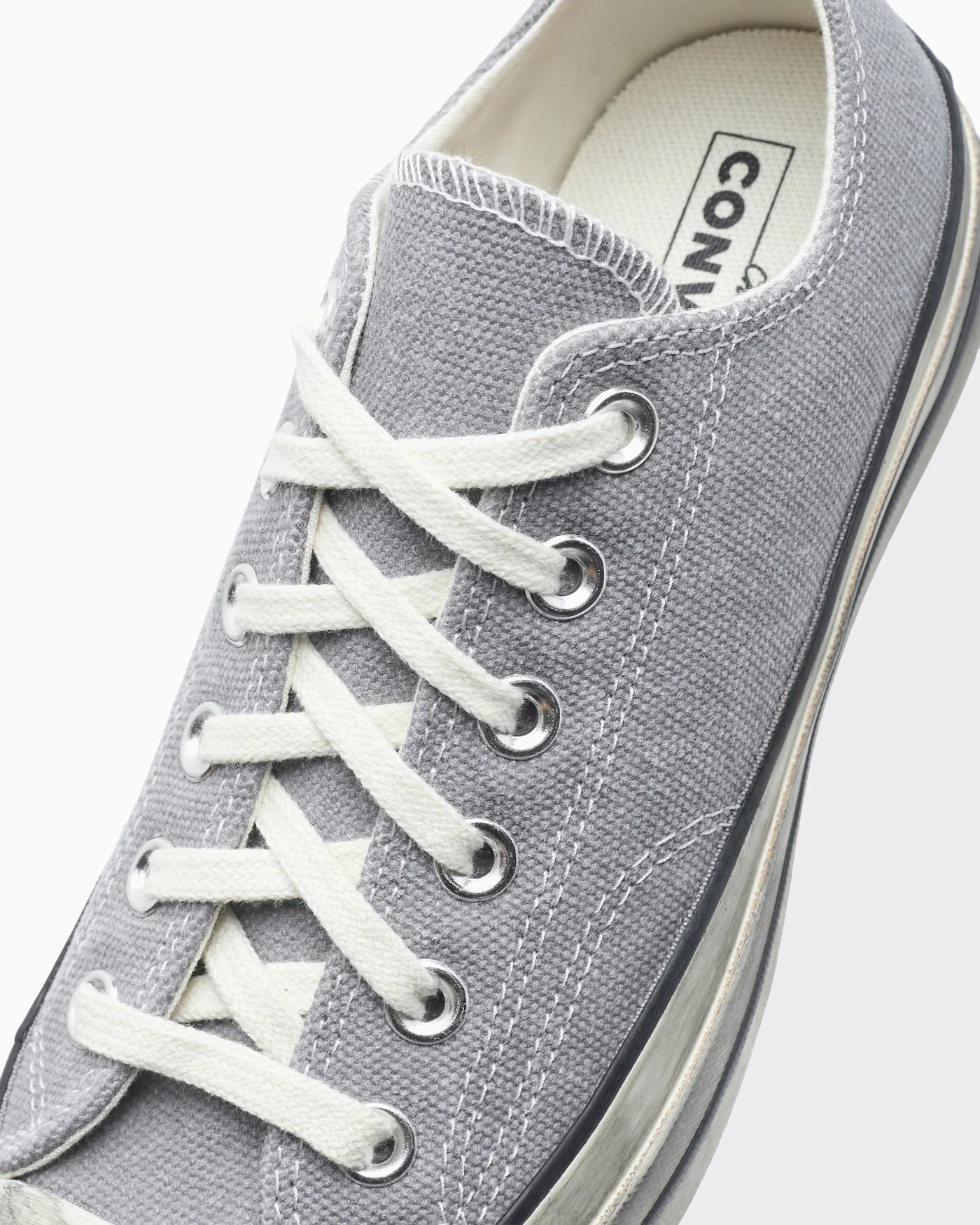 Sneakers Chuck 70 Washed Canvas Classic Grey/Egret/Black