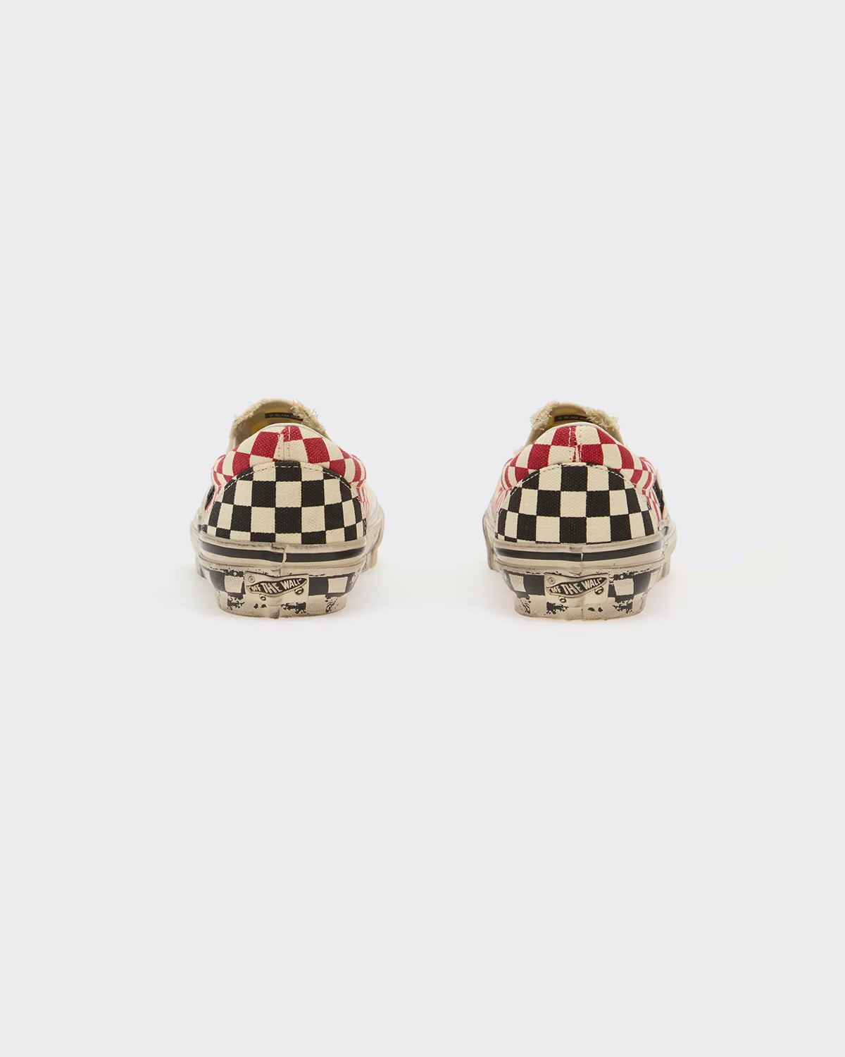 Sneakers Slip-On Act of Disagreement LX Classic 98 Black / Checkerboard