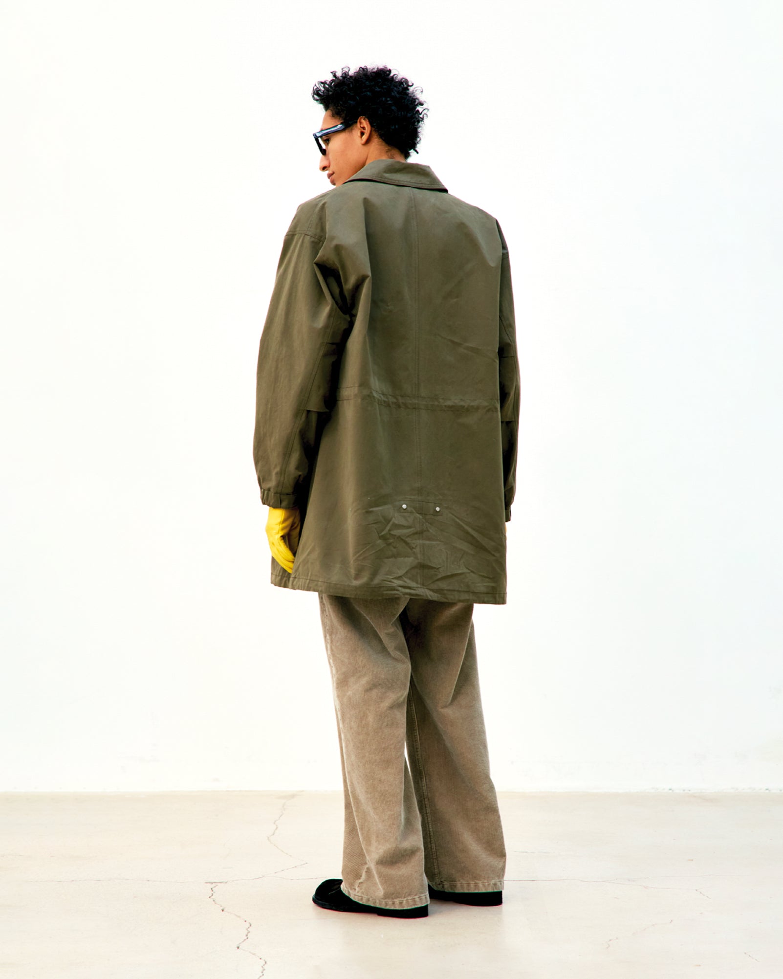 Parka Waxed Mill Khaki
