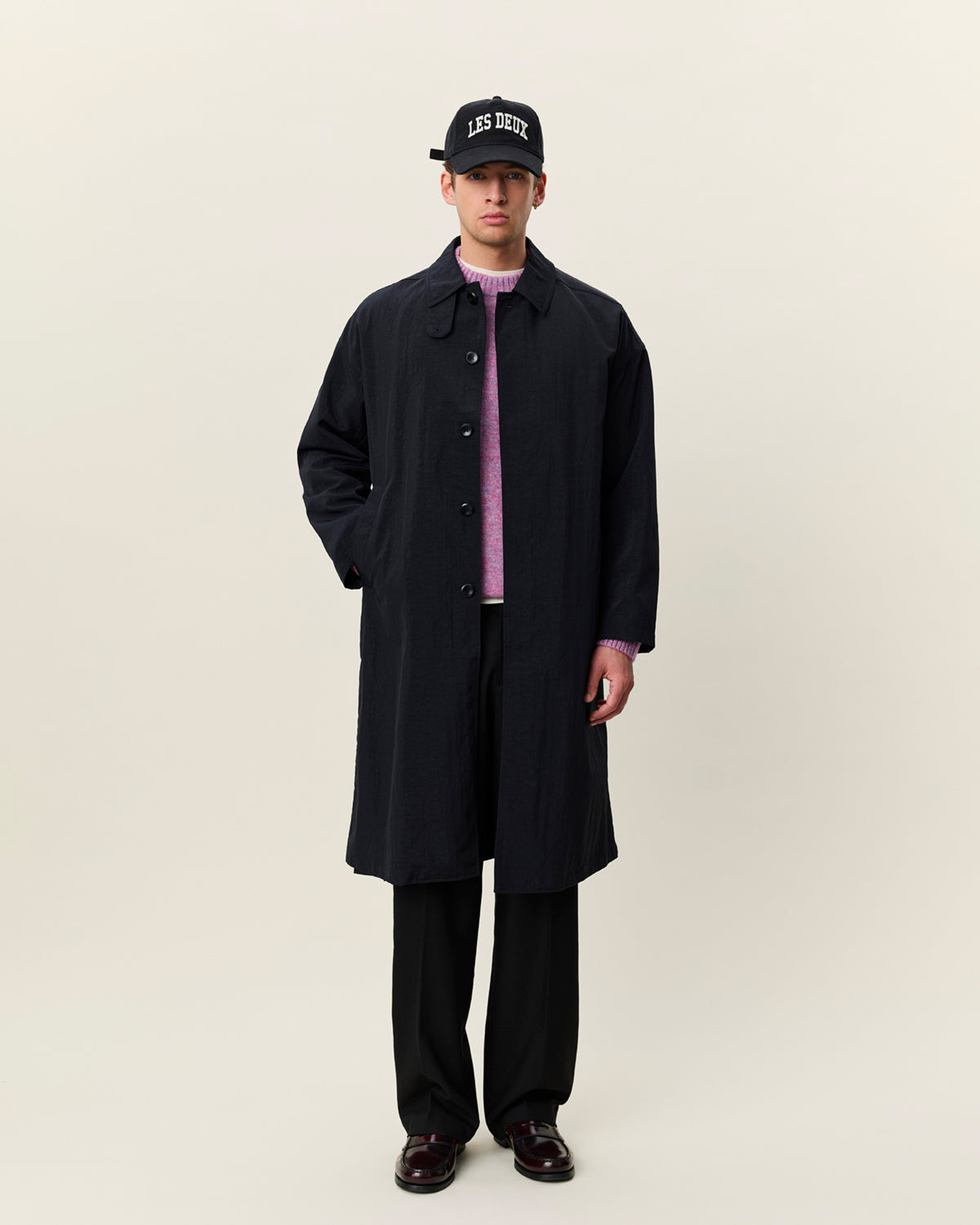 Cappotto Shiny Nero