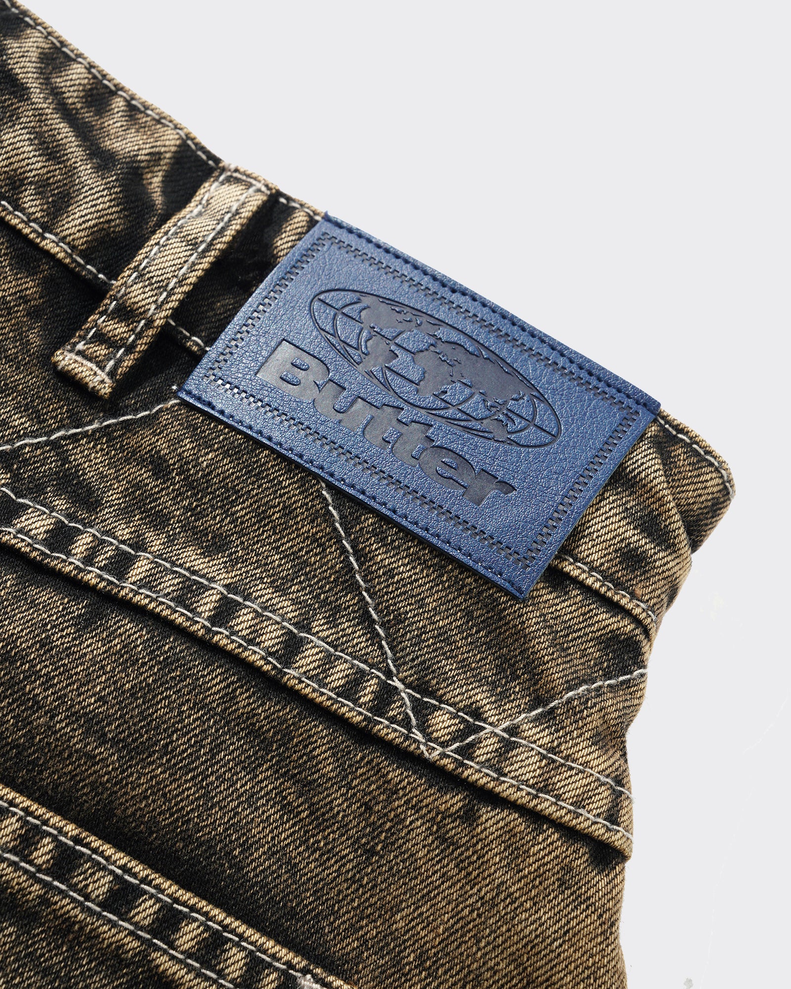 Jeans Bronco Denim Brown Tint