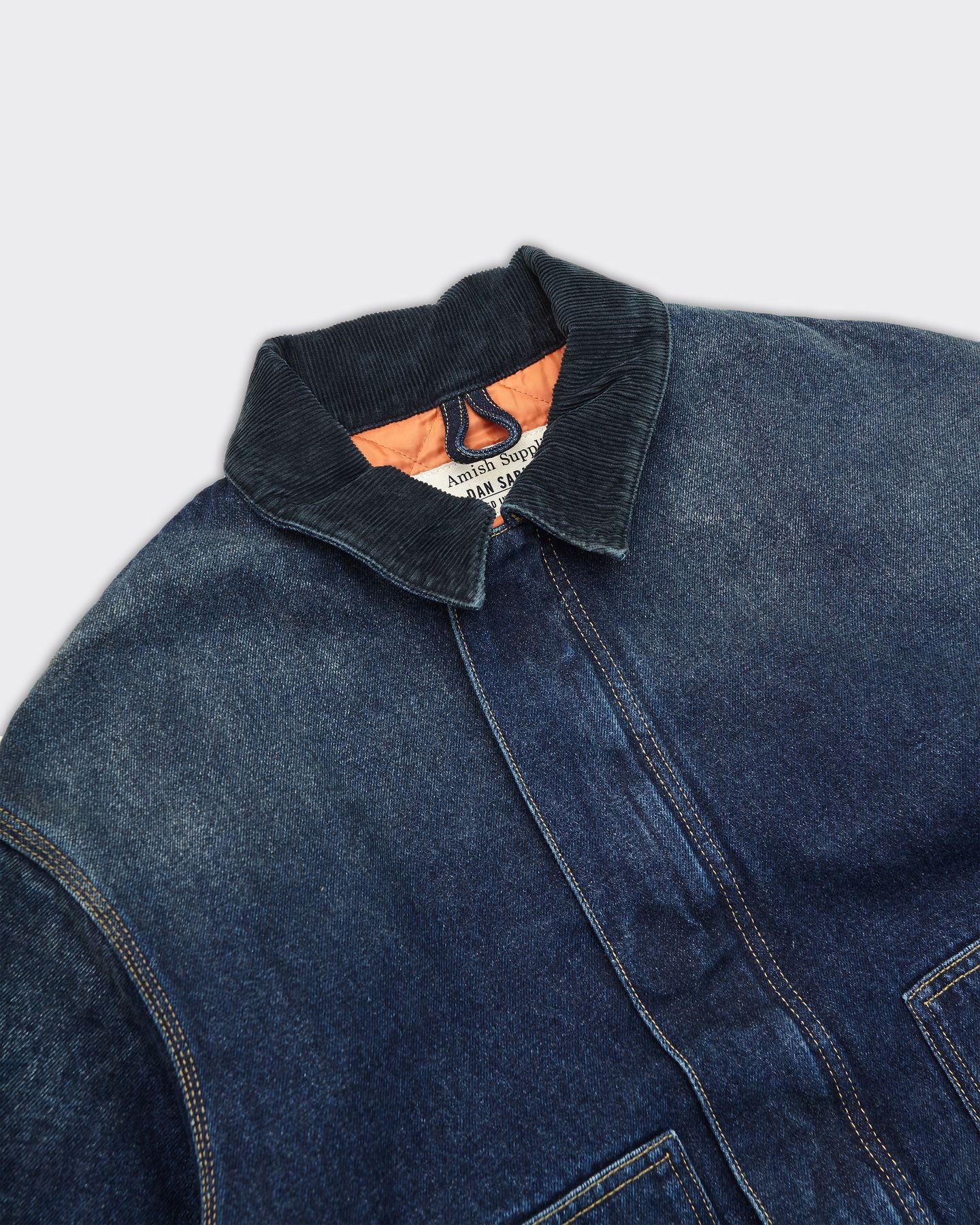 Giacca Officer by Dan Sablon Denim Blu