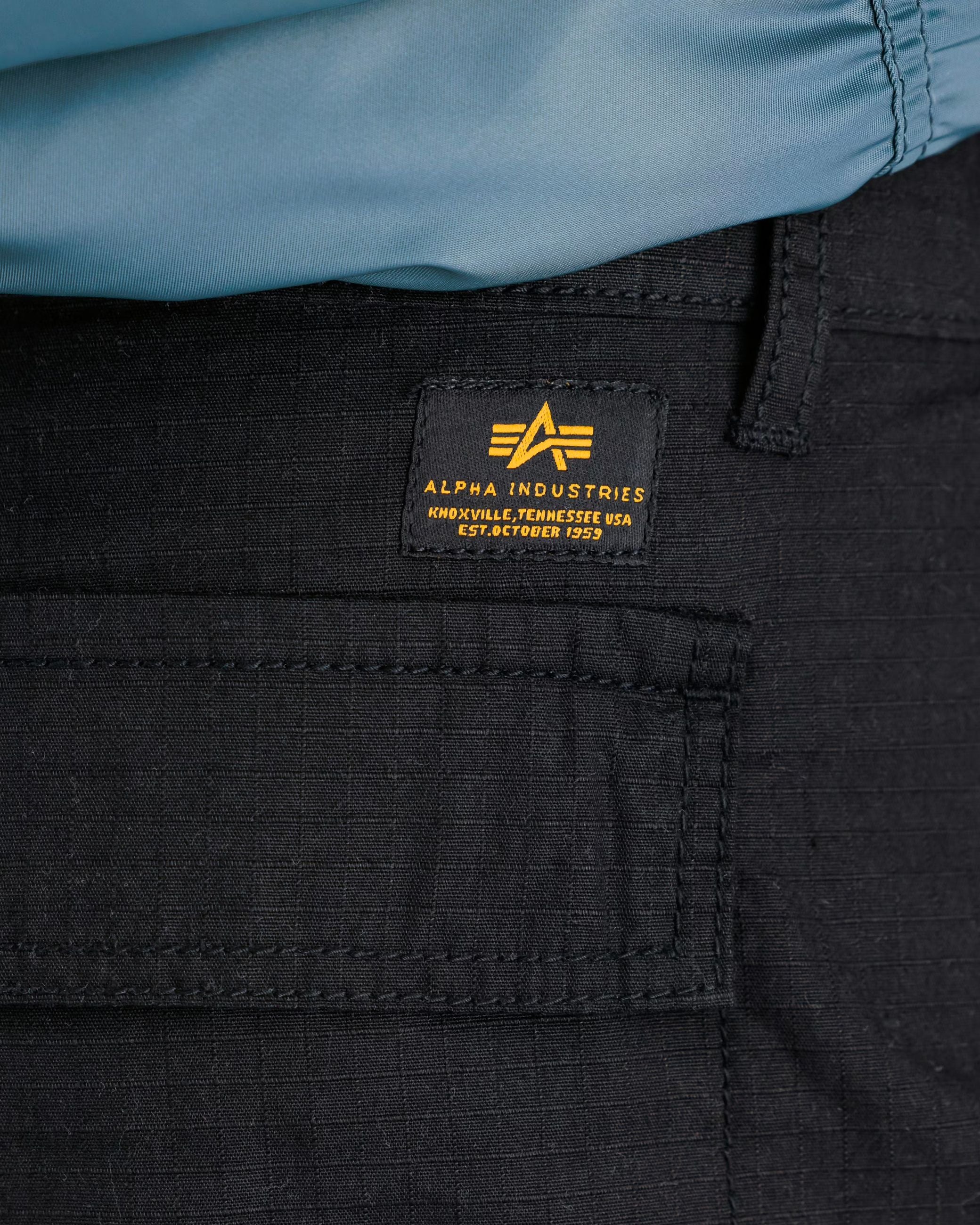 Pantalone Ripstop Cargo Nero