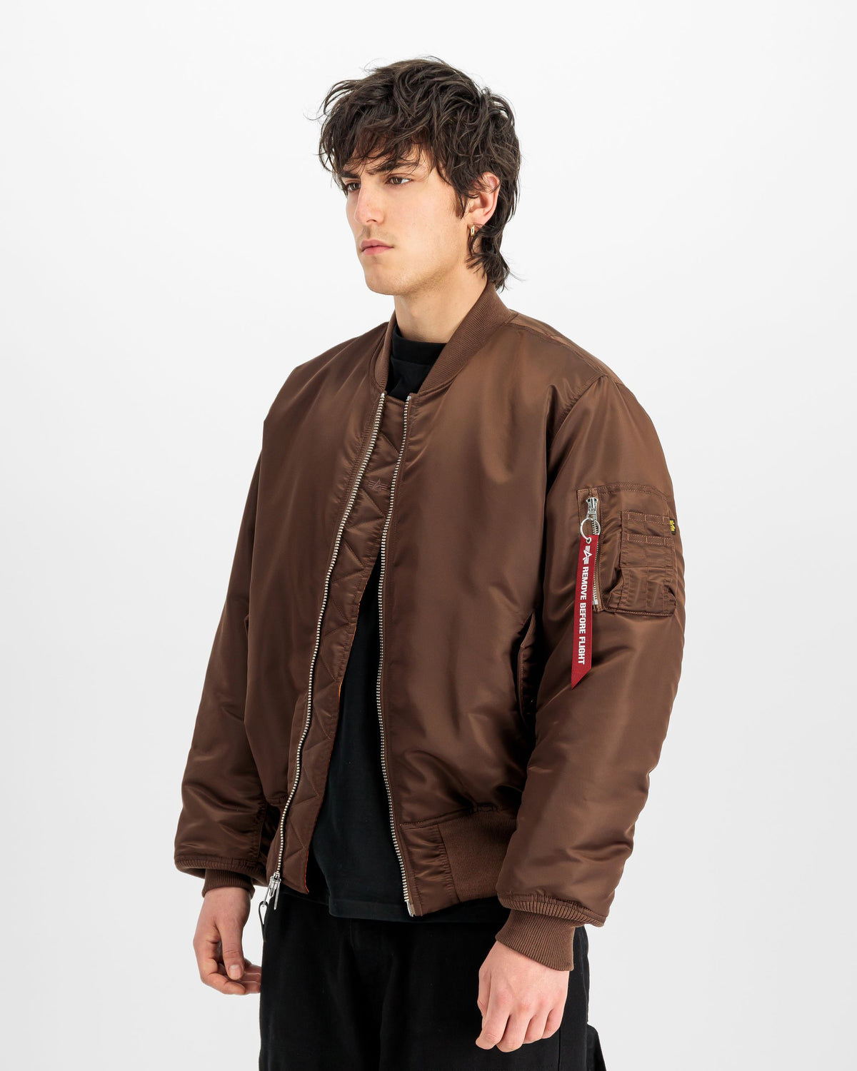 Bomber Ma-1 Powder Brown