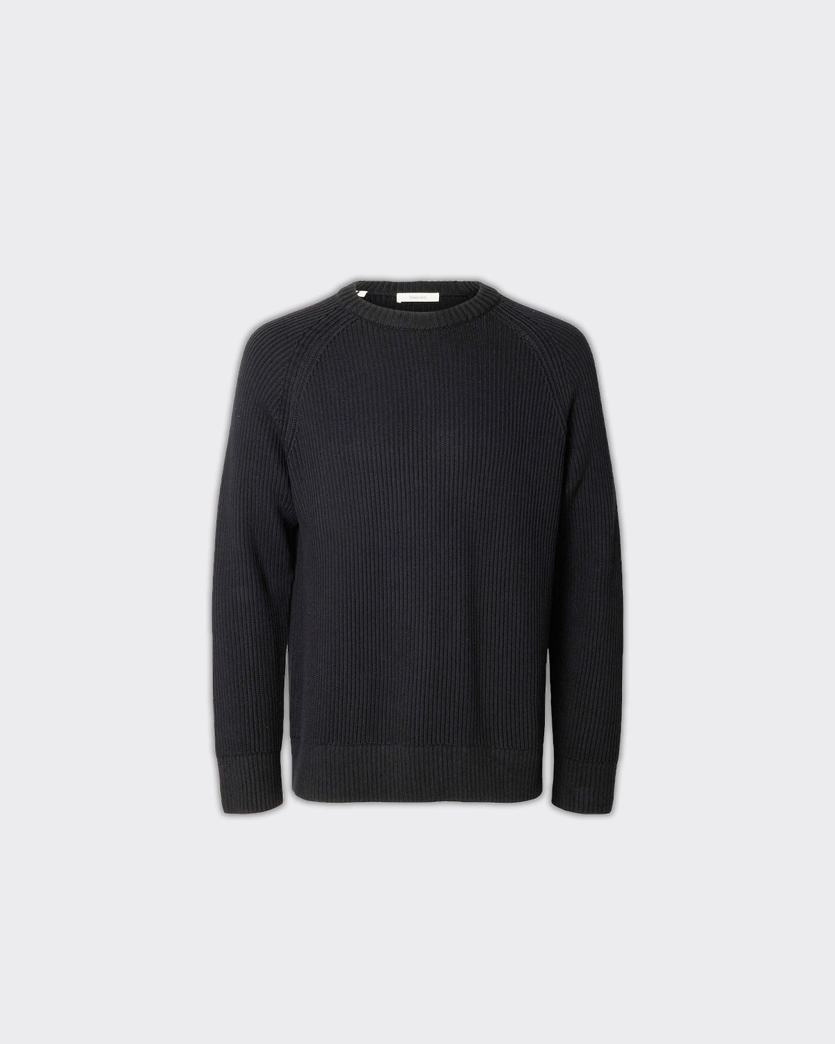 Maglione Knit Rib Braun Nero