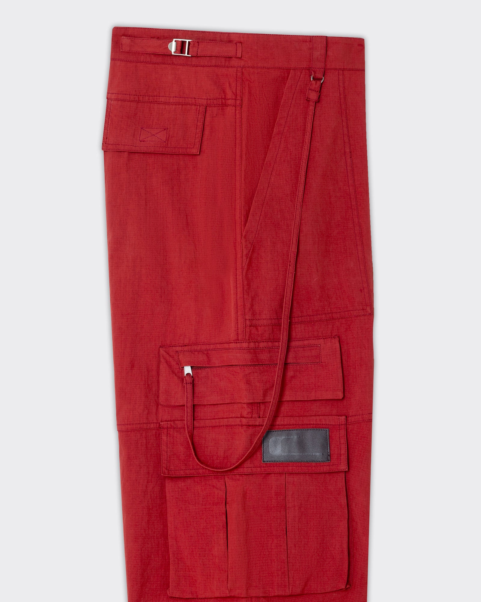Pantalone Cobalt Cargo Faded Rosso