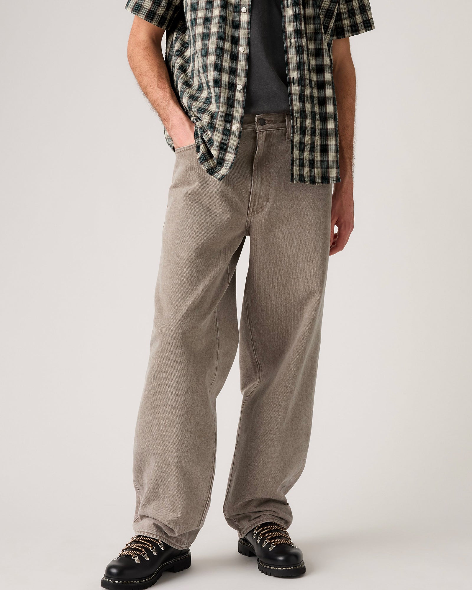 Jeans Baggy Grounding Morel Browns