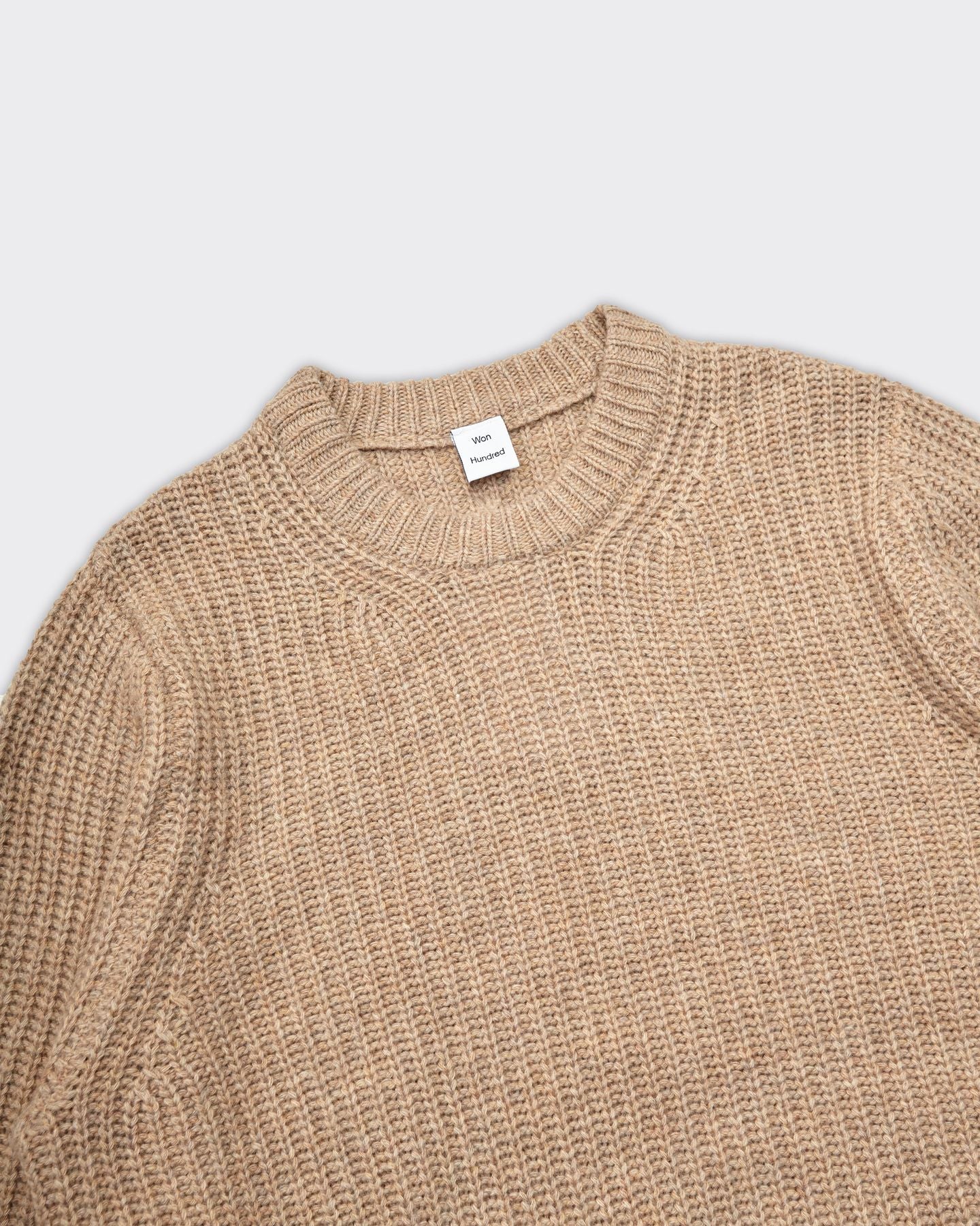 Maglione Rib Bently Taupe