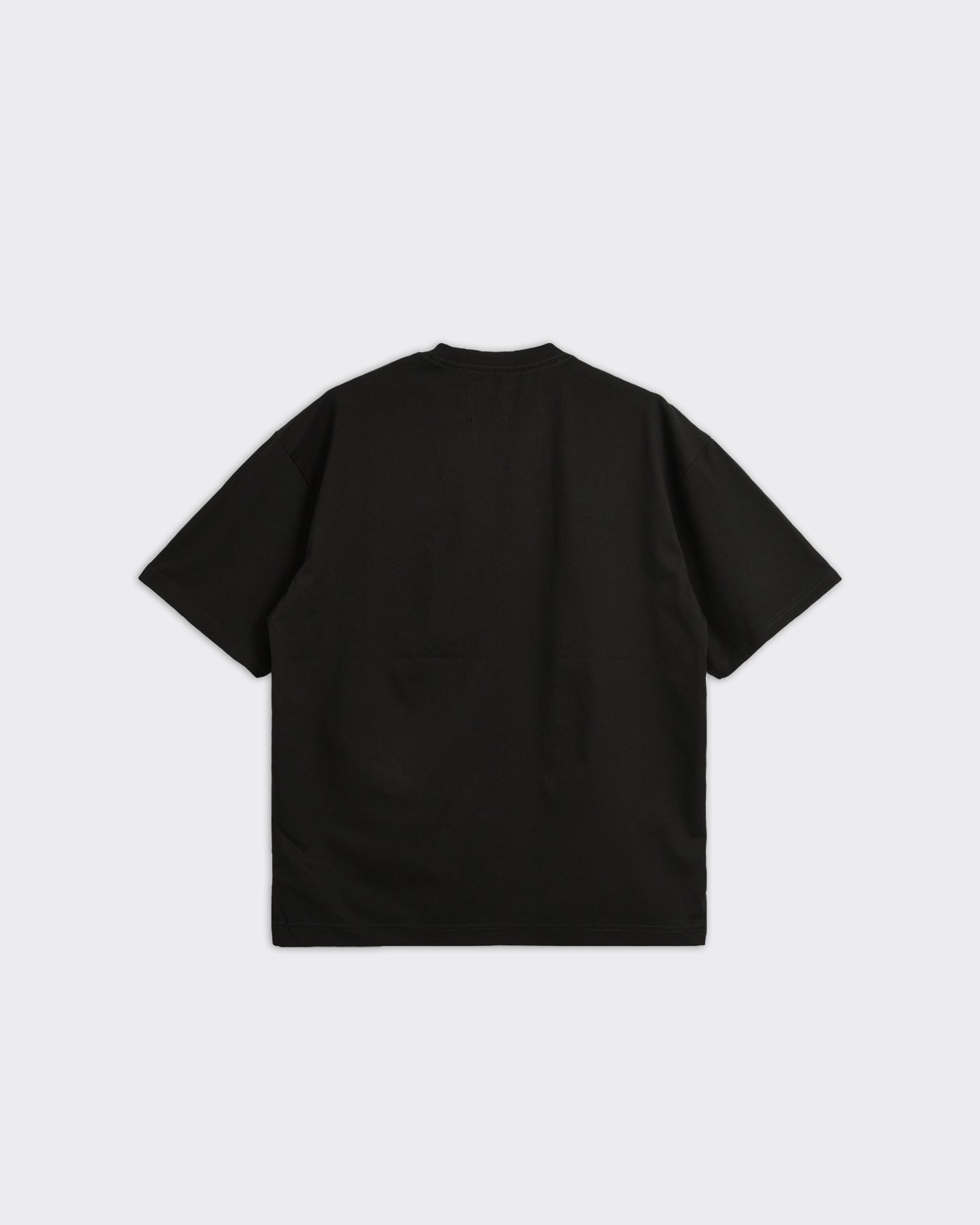 T-Shirt Front Side Embroidery Nera