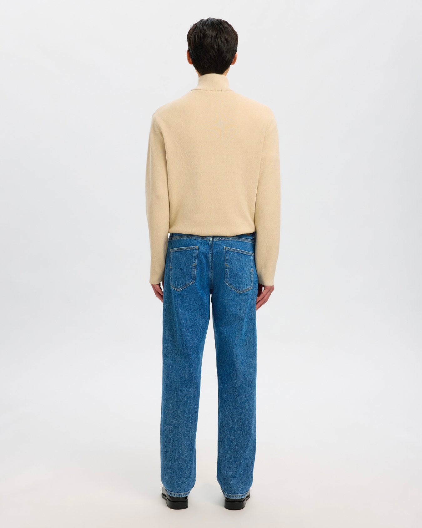 Jeans Loose Ben Kori Denim Medium Blu