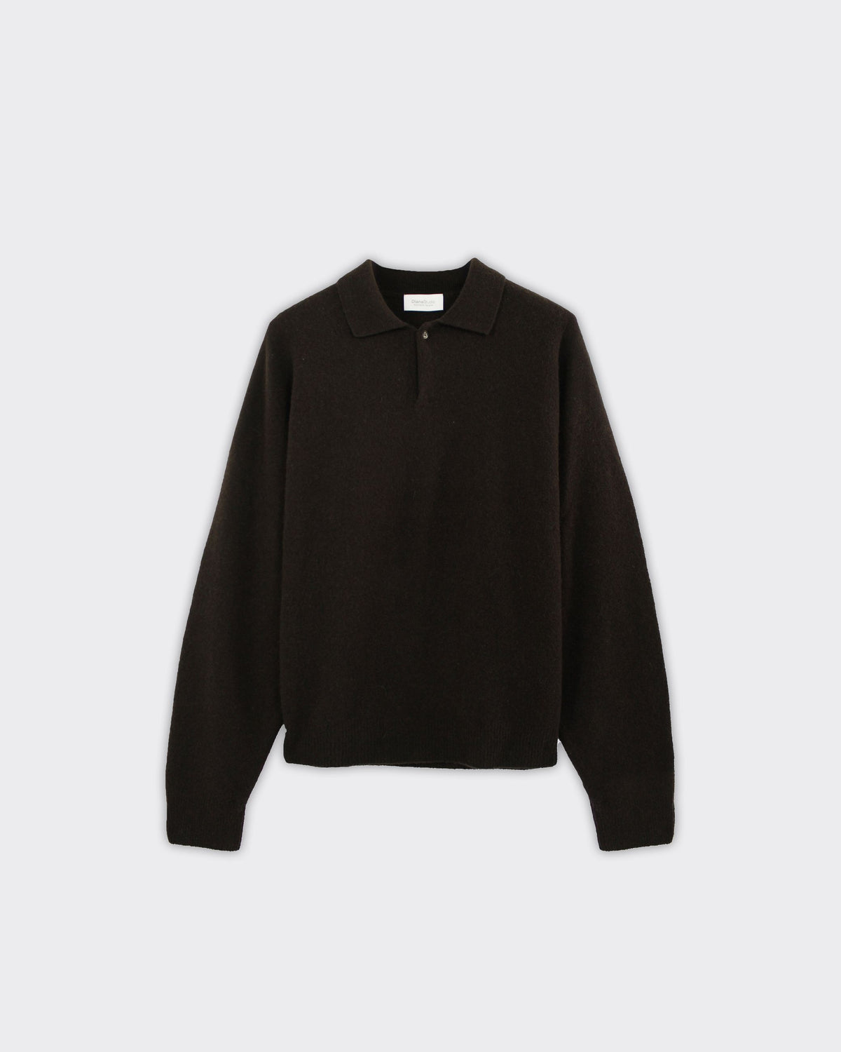 Polo Knit Marrone