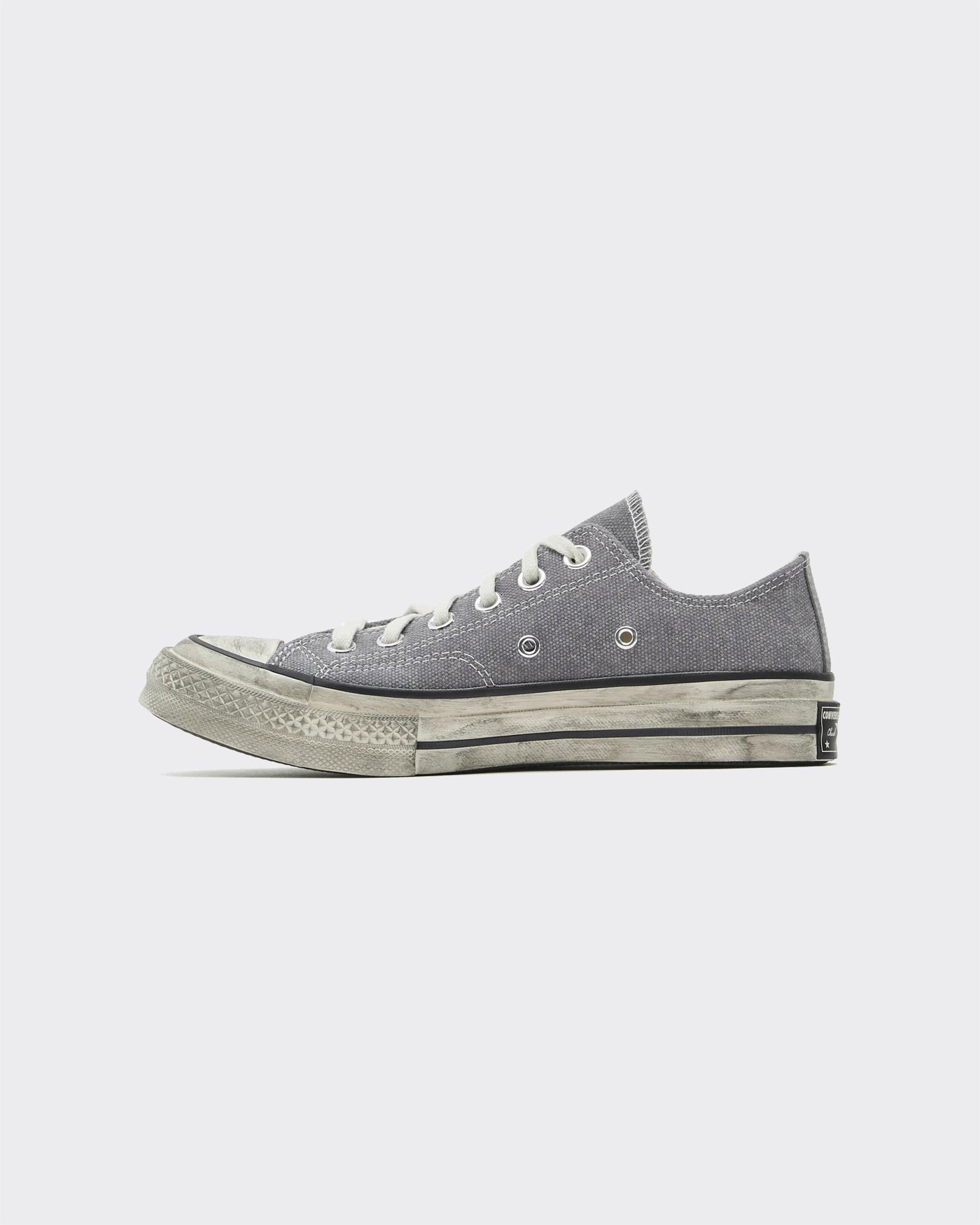 Sneakers Chuck 70 Washed Canvas Classic Grey/Egret/Black