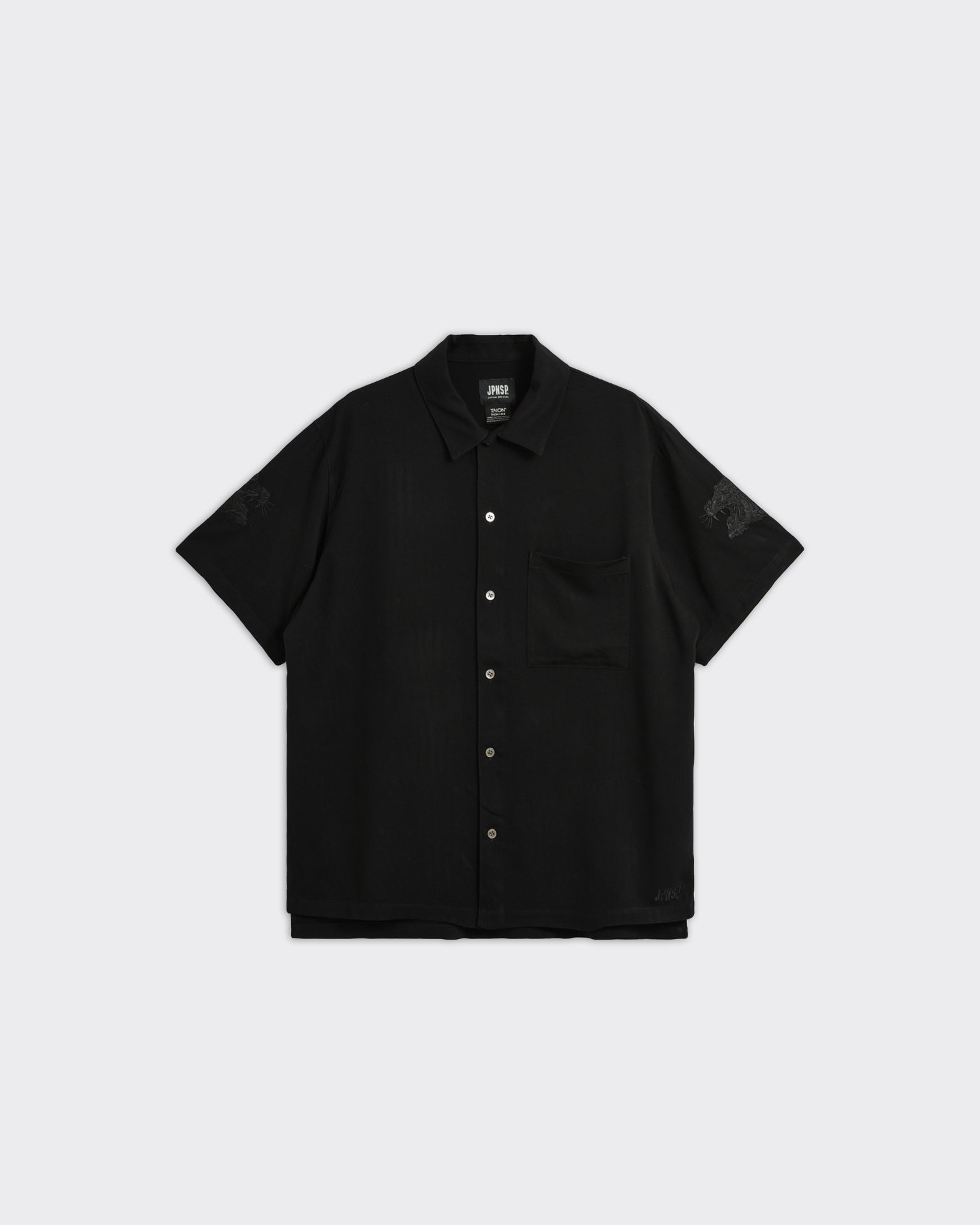 Camicia Jpnsp Rayon Nera