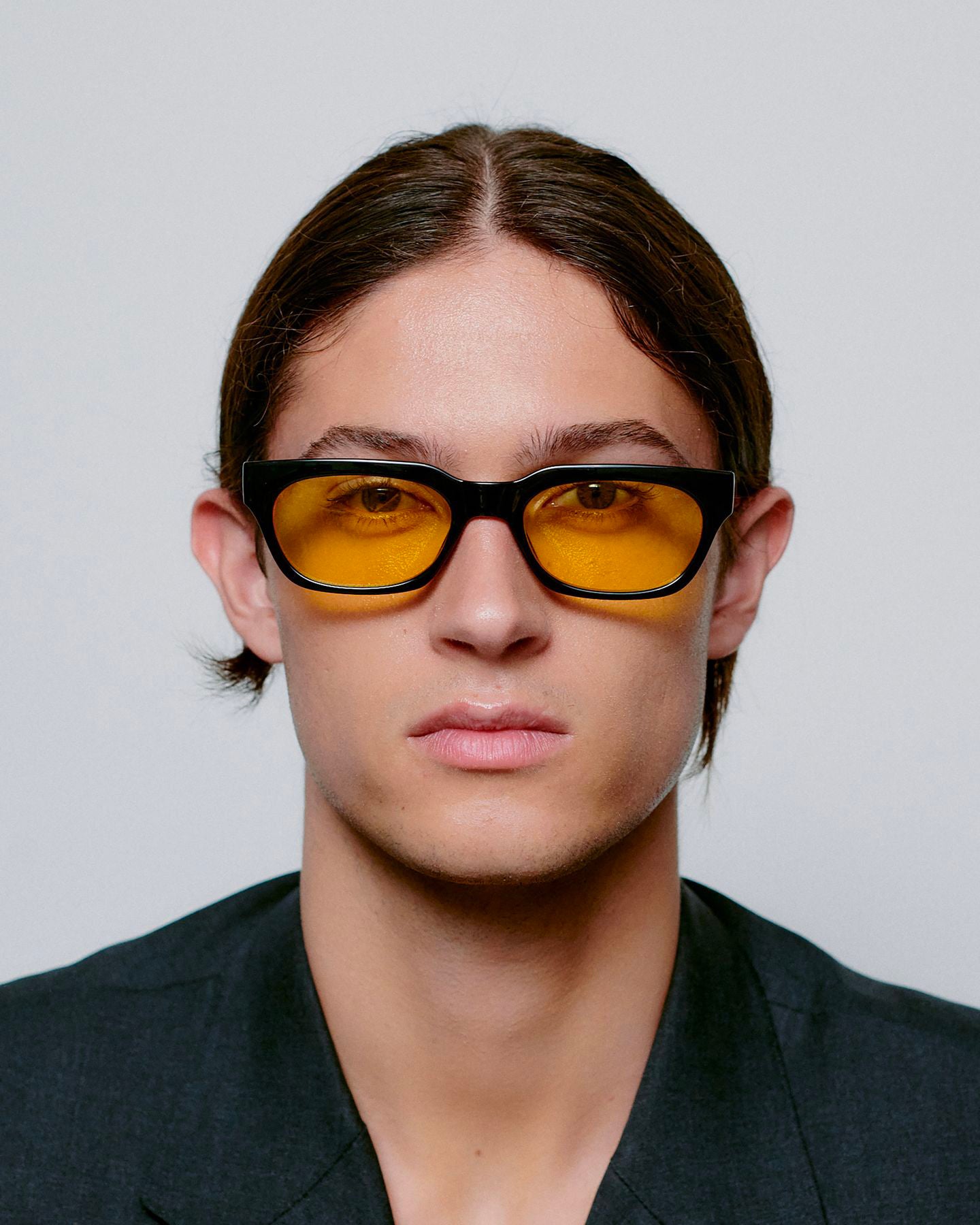 Bror Sunglasses Black/Yellow