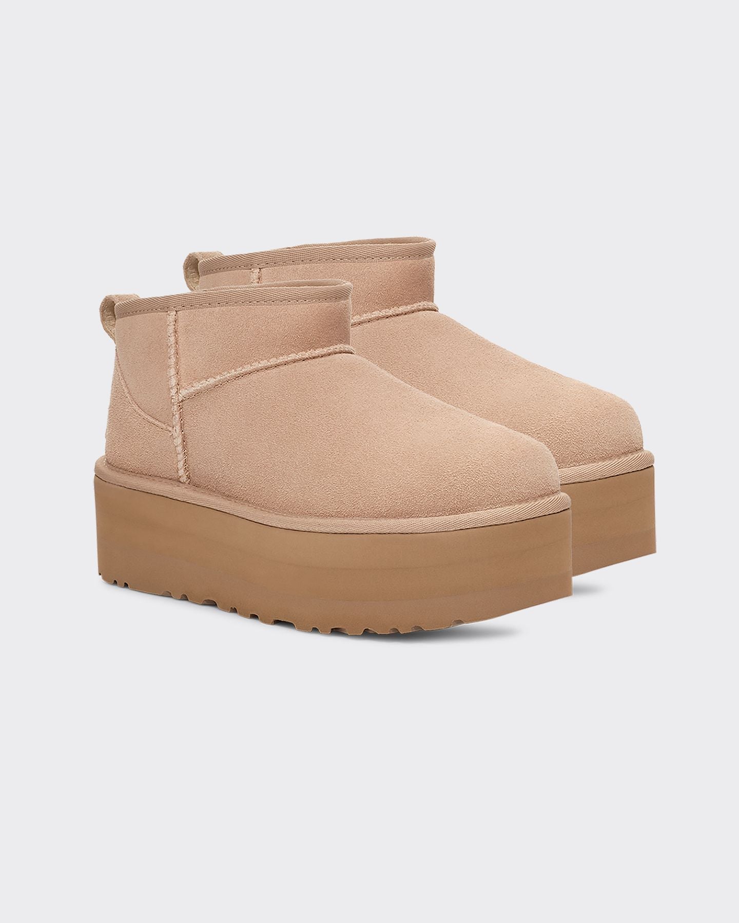 CLASSIC ULTRA MINI PLATFORM sand boots