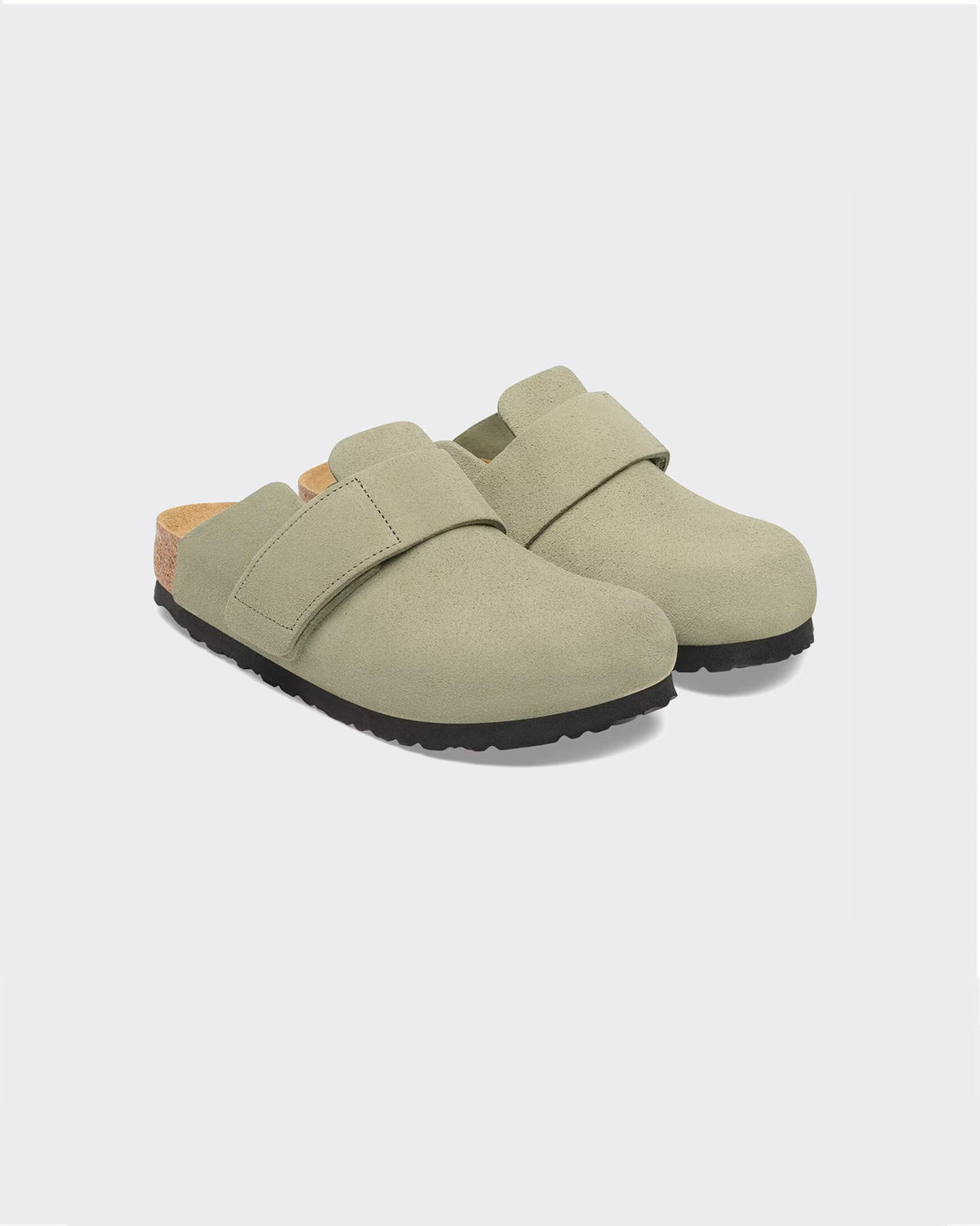 Ciabatta Loma Suede Leather Faded Khaki