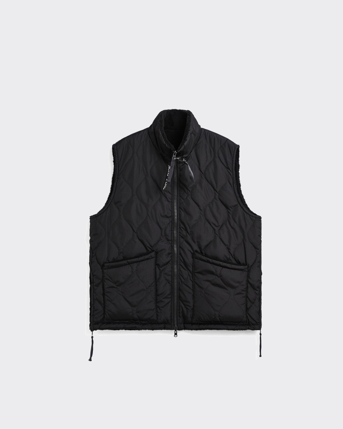 Vest Military Reversible Military Hi-Neck Down Black/Black