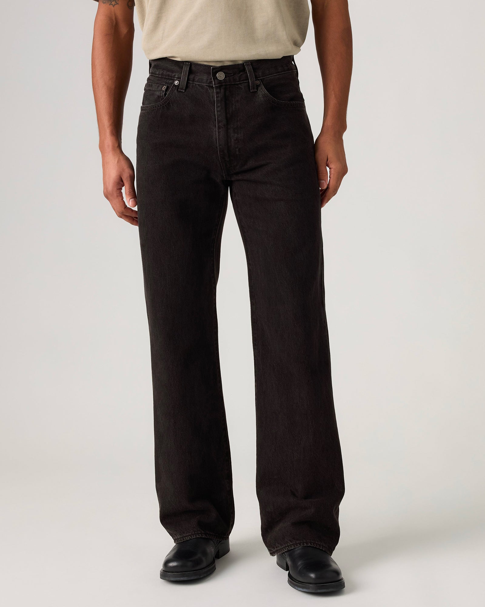 Jeans 567 Relaxed Flare Two Lovers Nero