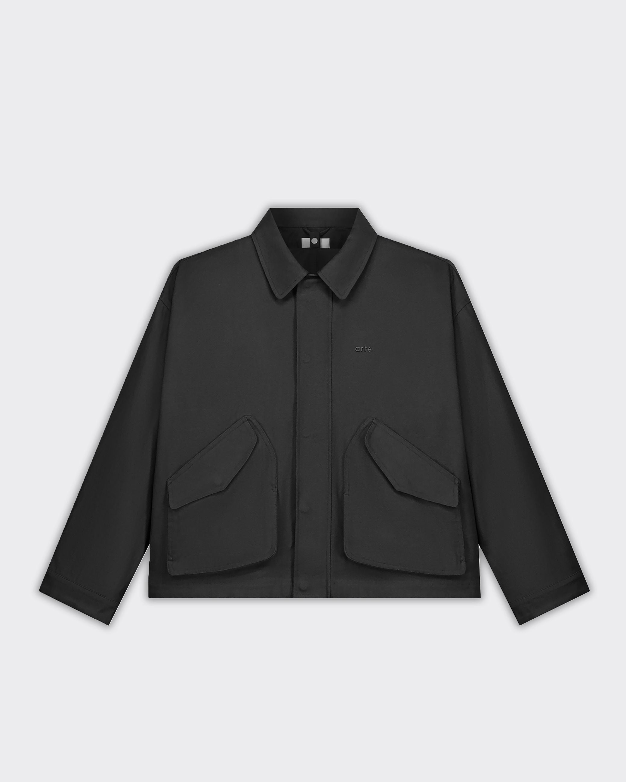 Giacca Inclined Pocket Nera