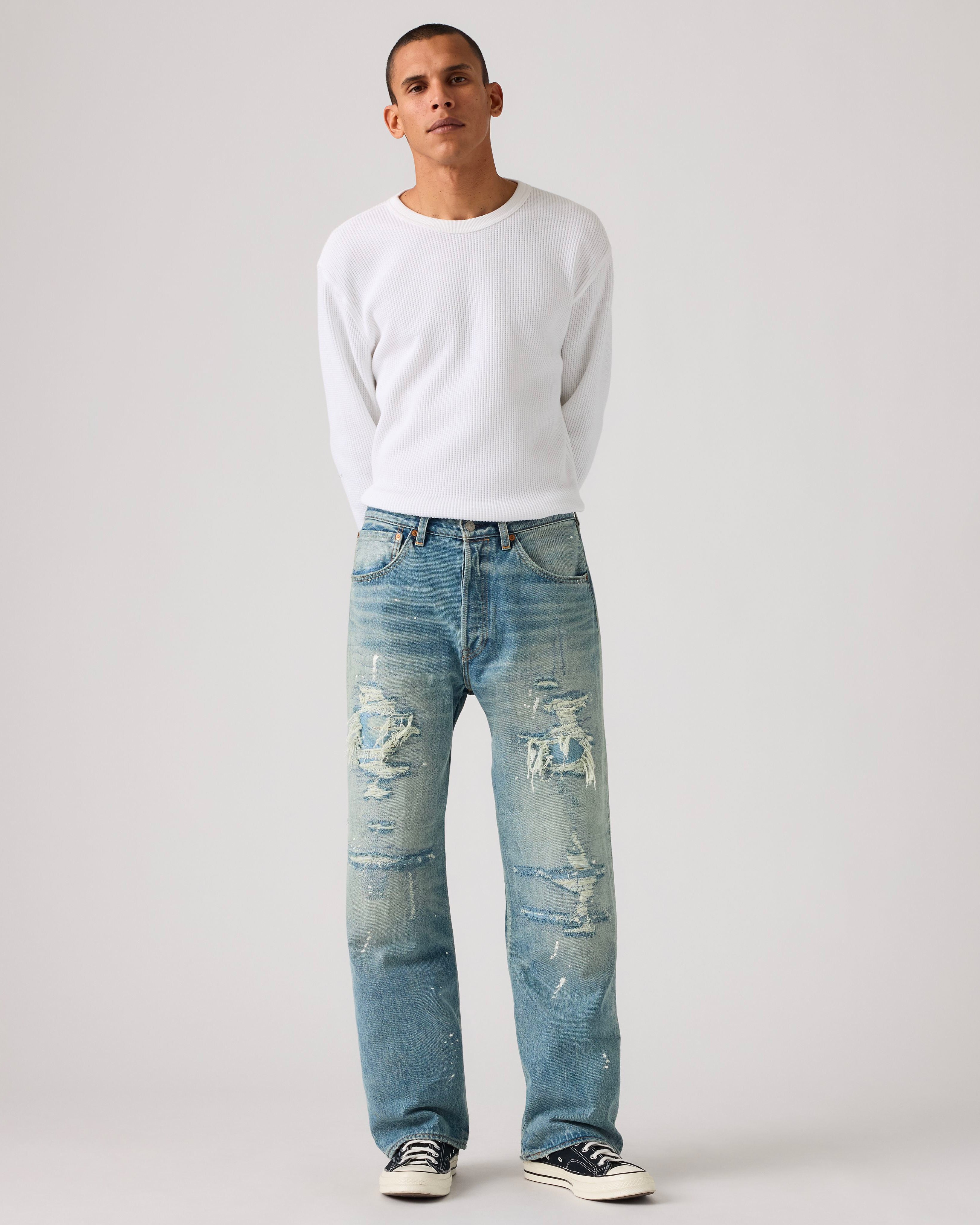 Pantalone 501 Loose Larkspur Painter Med Indigo