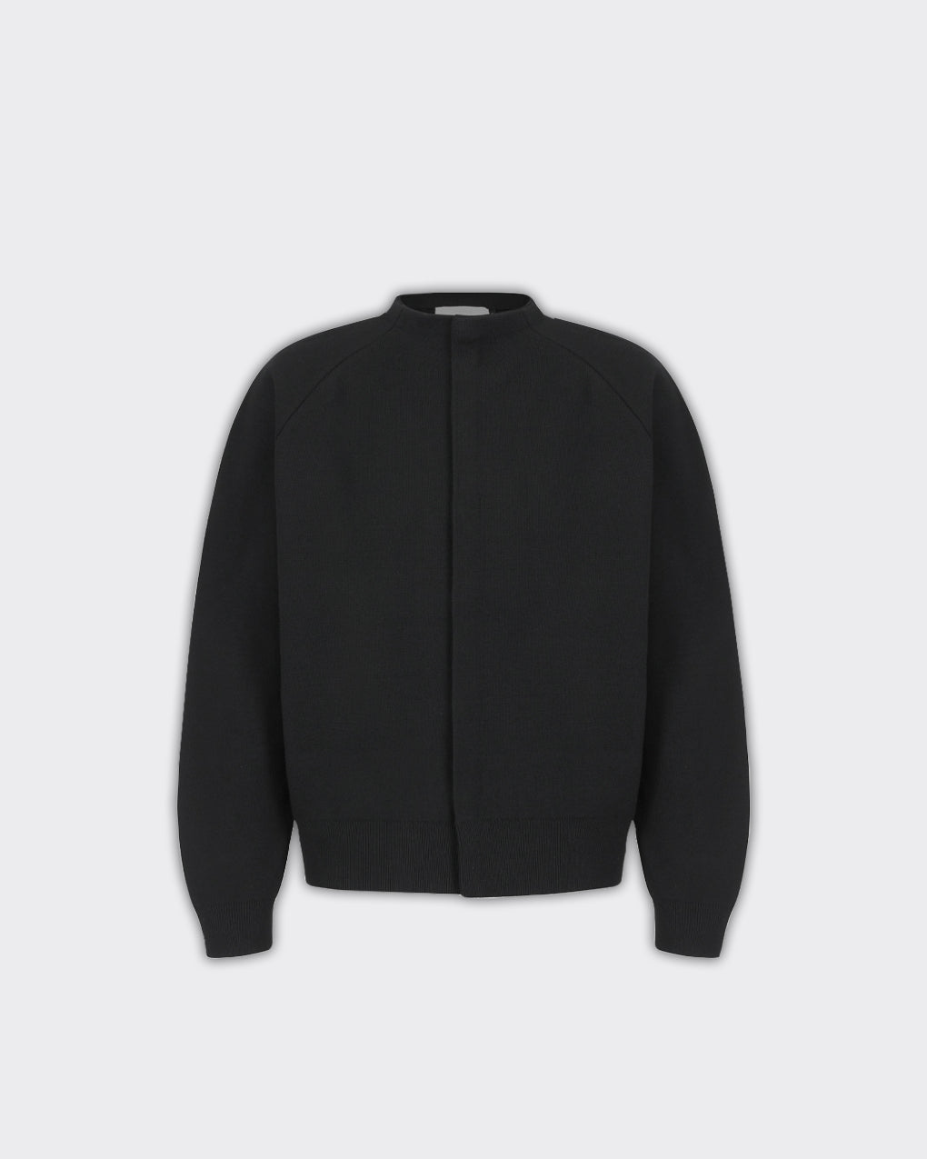 Cardigan Rounded Sleeve Nero