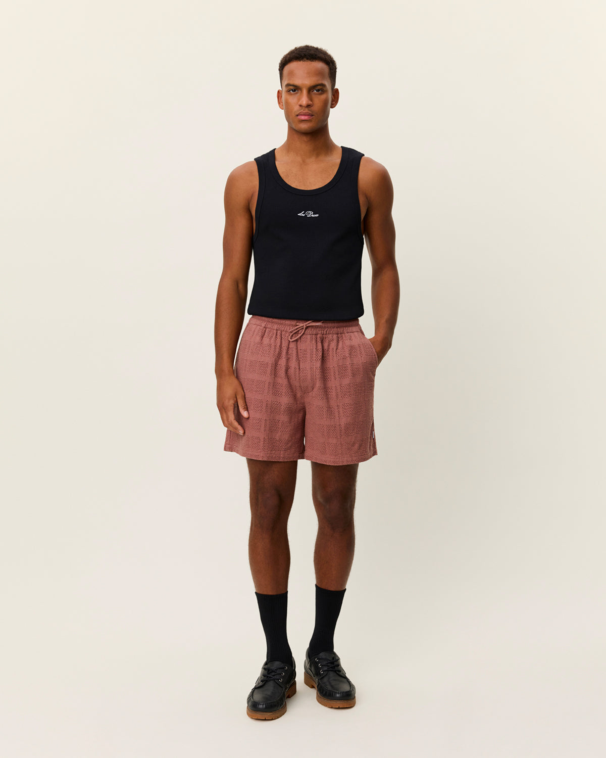 Shorts Charlie Cognac Red