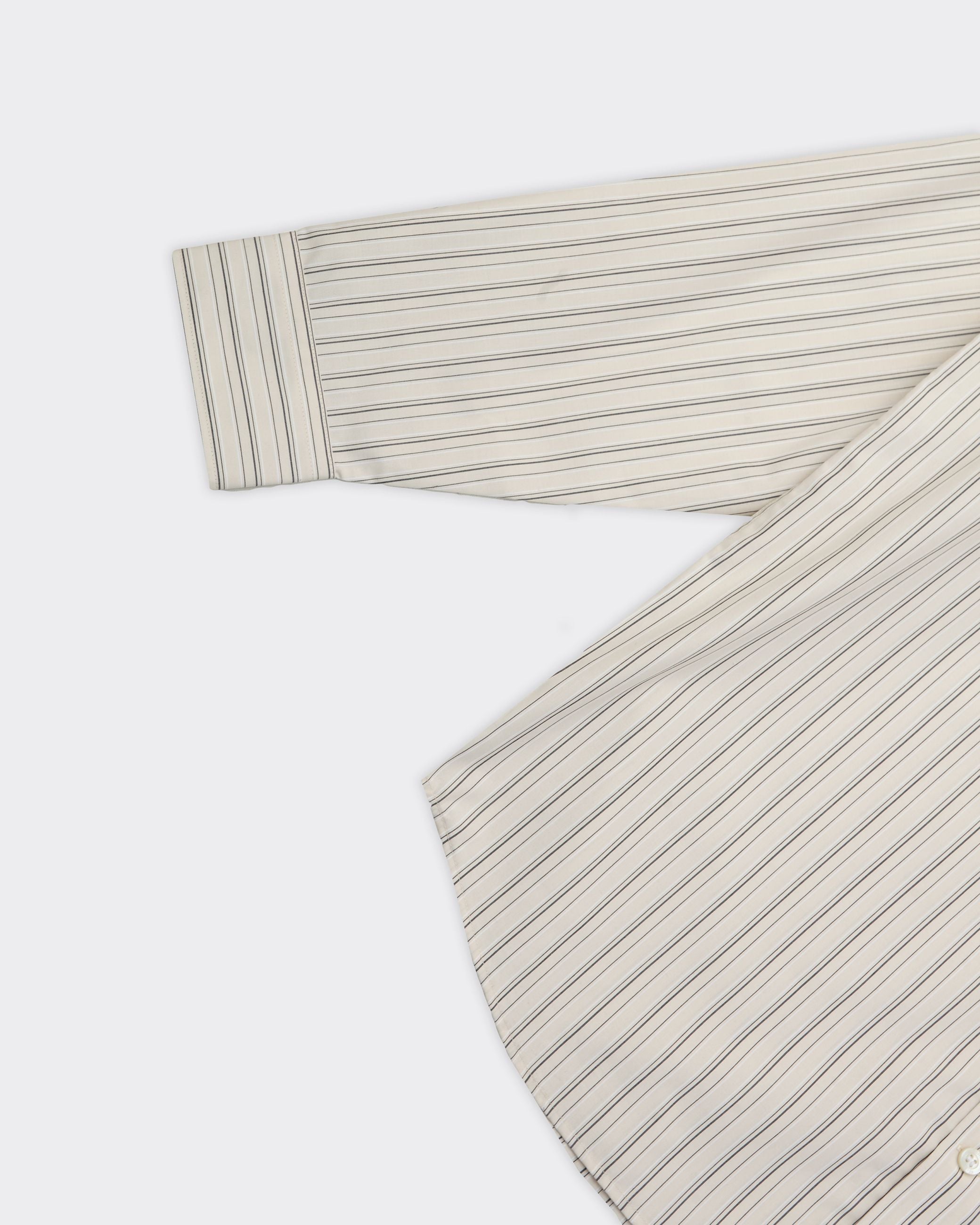 Camicia Ben Striple Beige