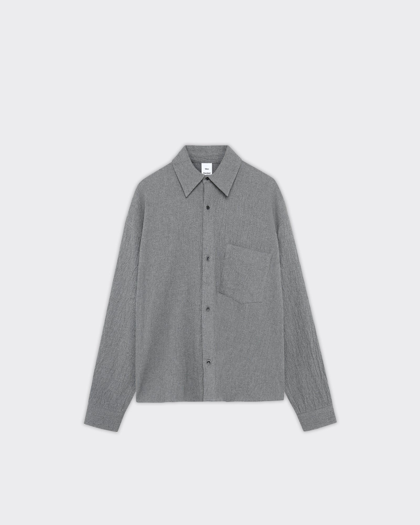 Camicia Maza Granite Gray