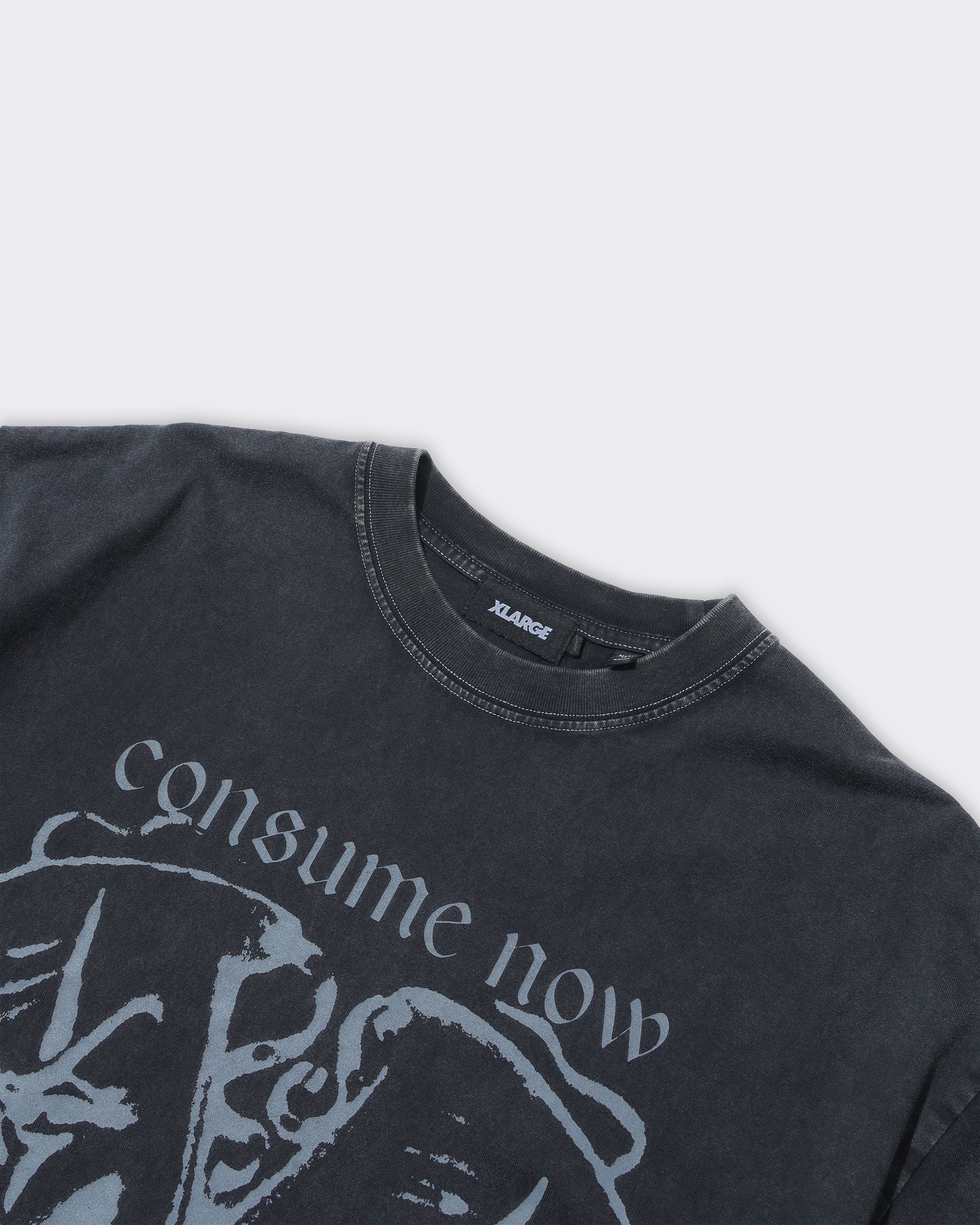 T-Shirt Two Face Charcoal